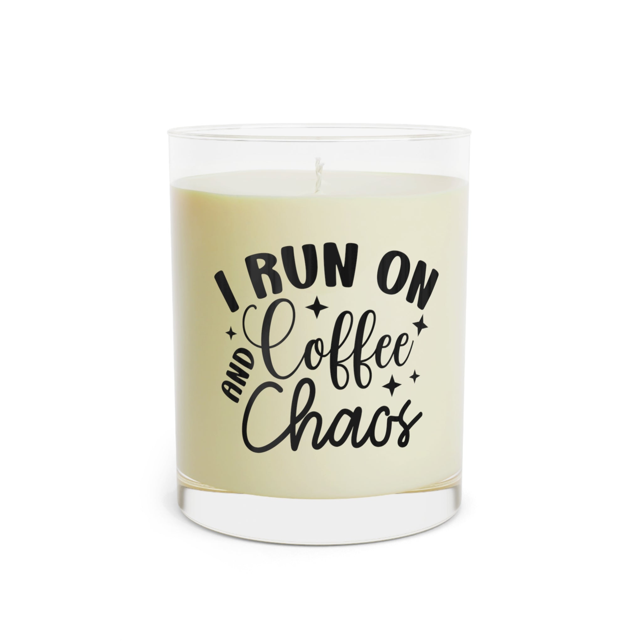 I Run on Coffee and Chaos Coffee Candle, Aromatherapy