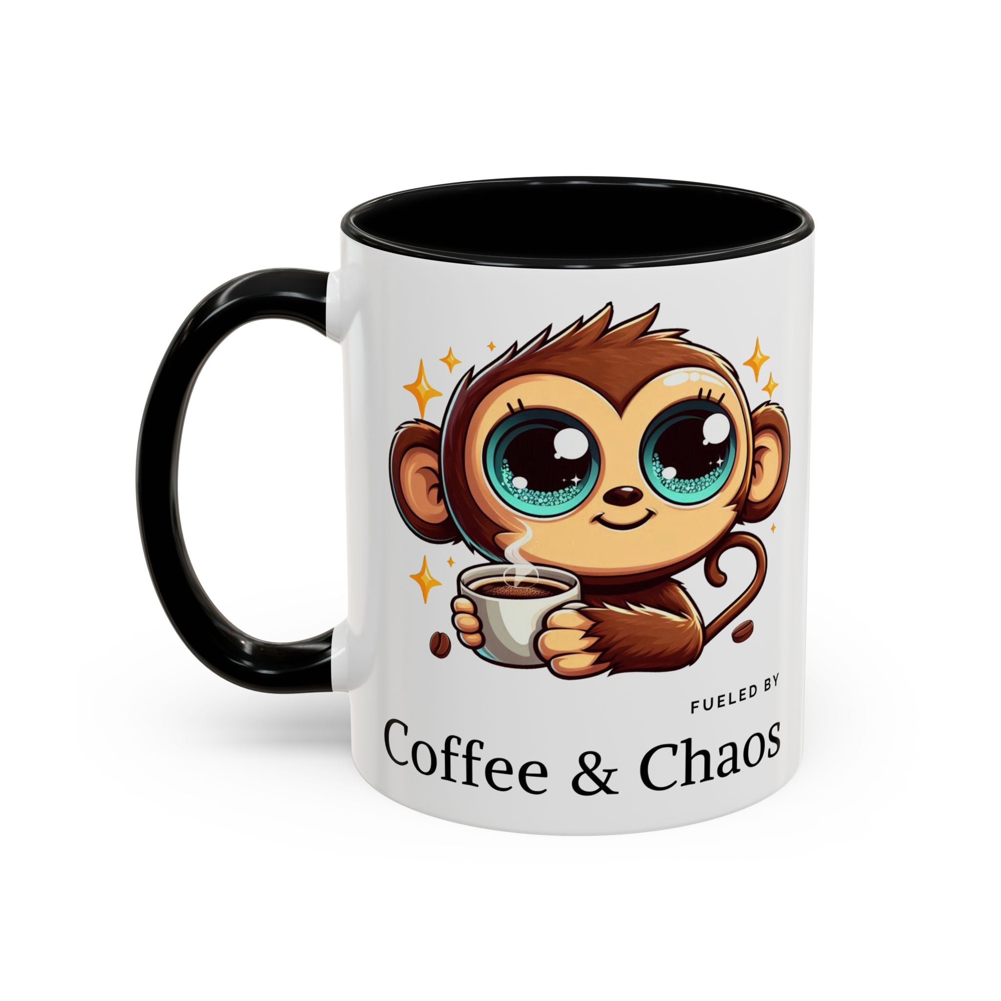 Whimsical Monkey Coffee Mug, Fun Gift for Coffee Lovers, Playful Kitchen Decor, Ideal for Birthdays, Christmas, Monkey Enthusiasts, [...]