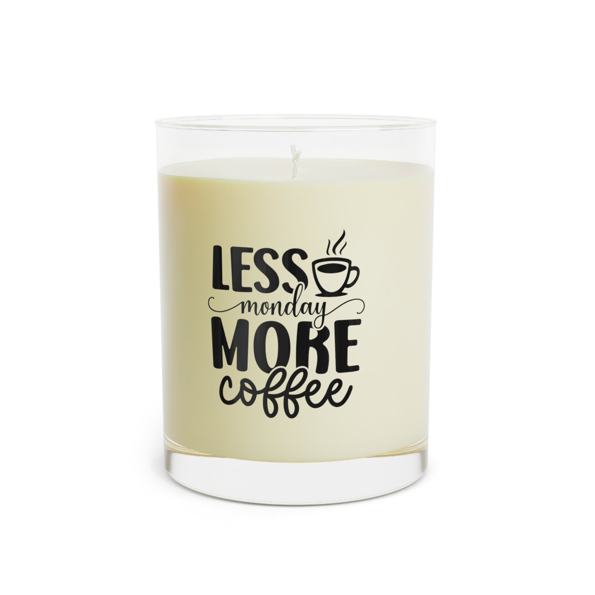 Less Monday, More Coffee Candle