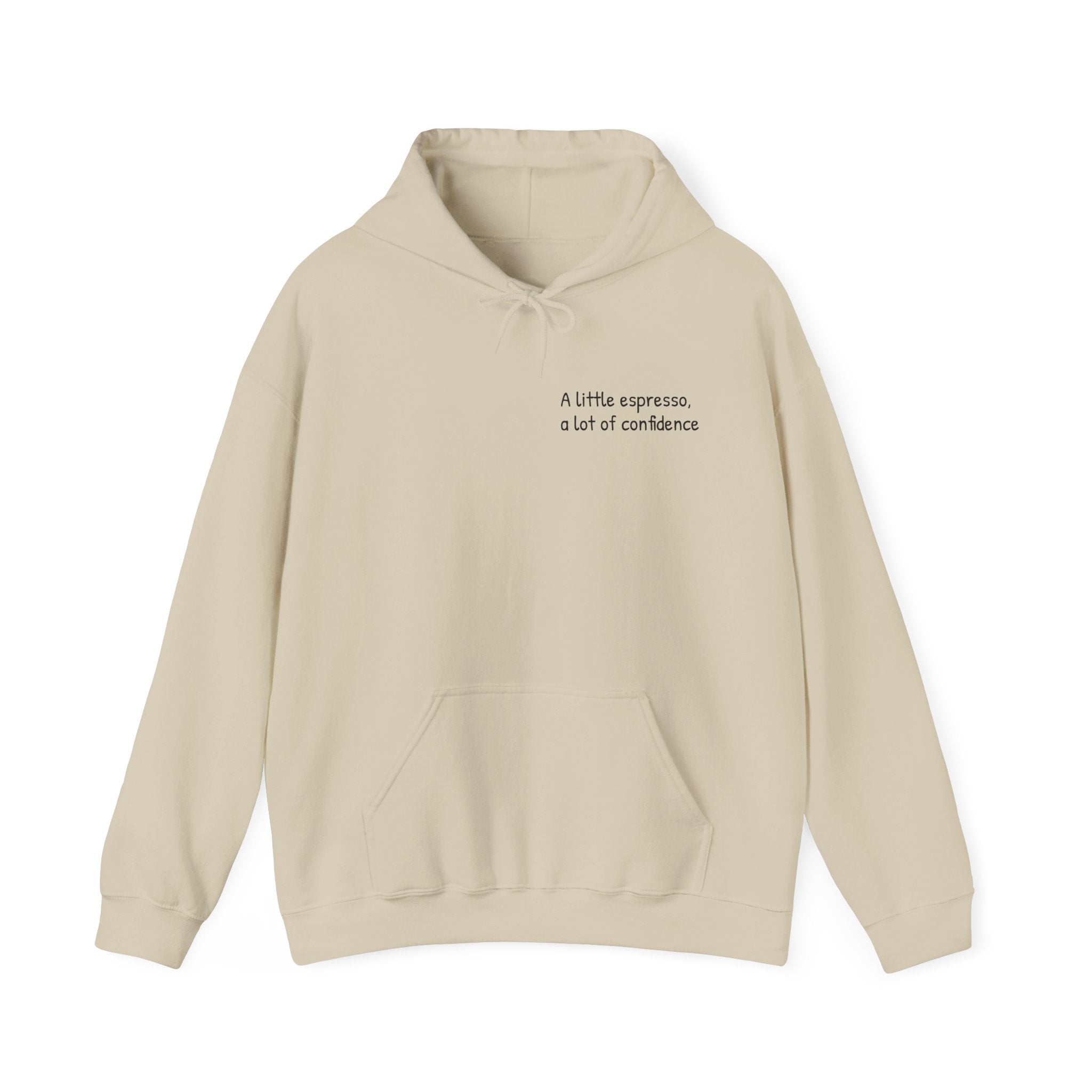 Espresso Yourself Coffee Hoodie, Coffee Humor Graphic Hoodie, Unisex Hooded Sweatshirt