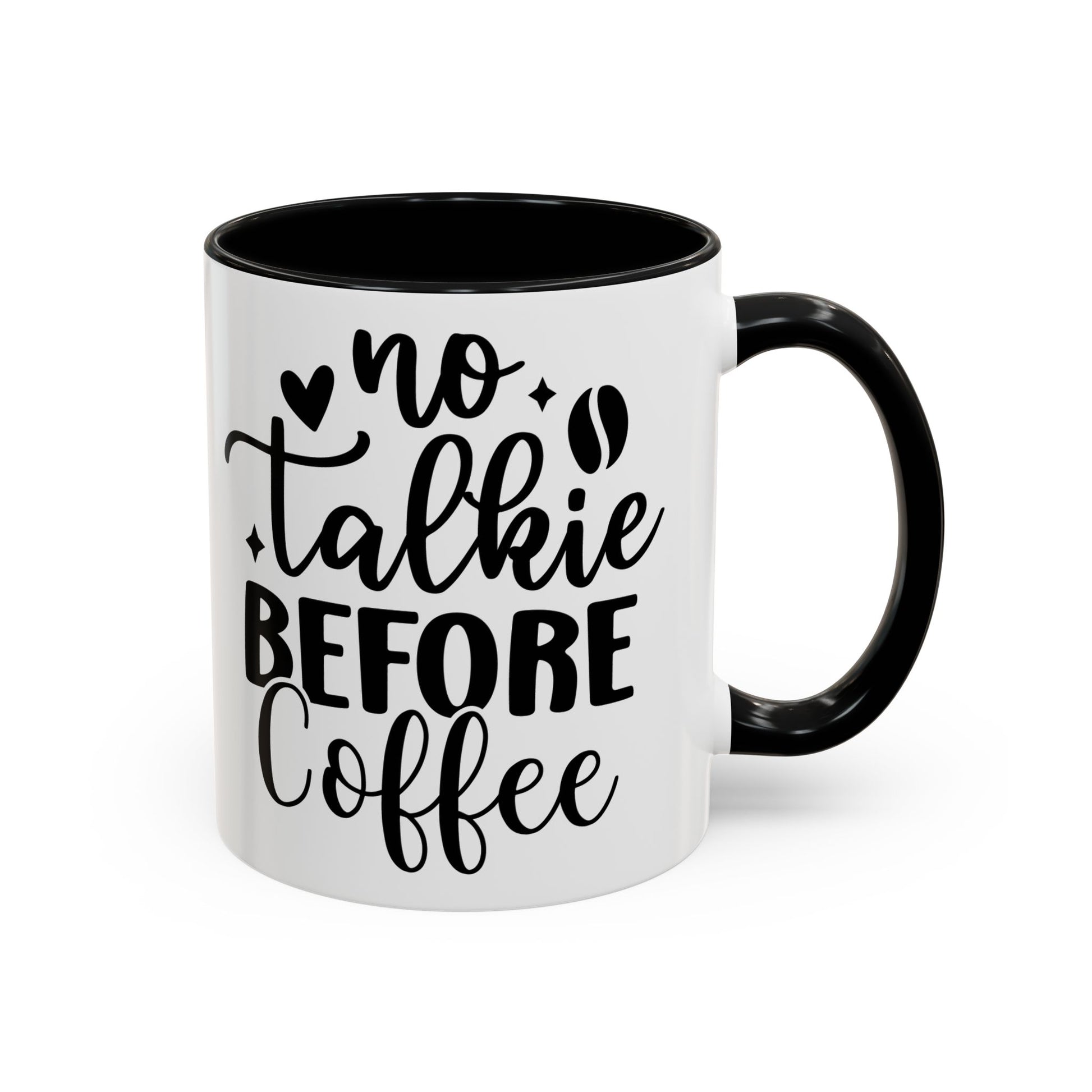 No Talkie Before Coffee Coffee Mug