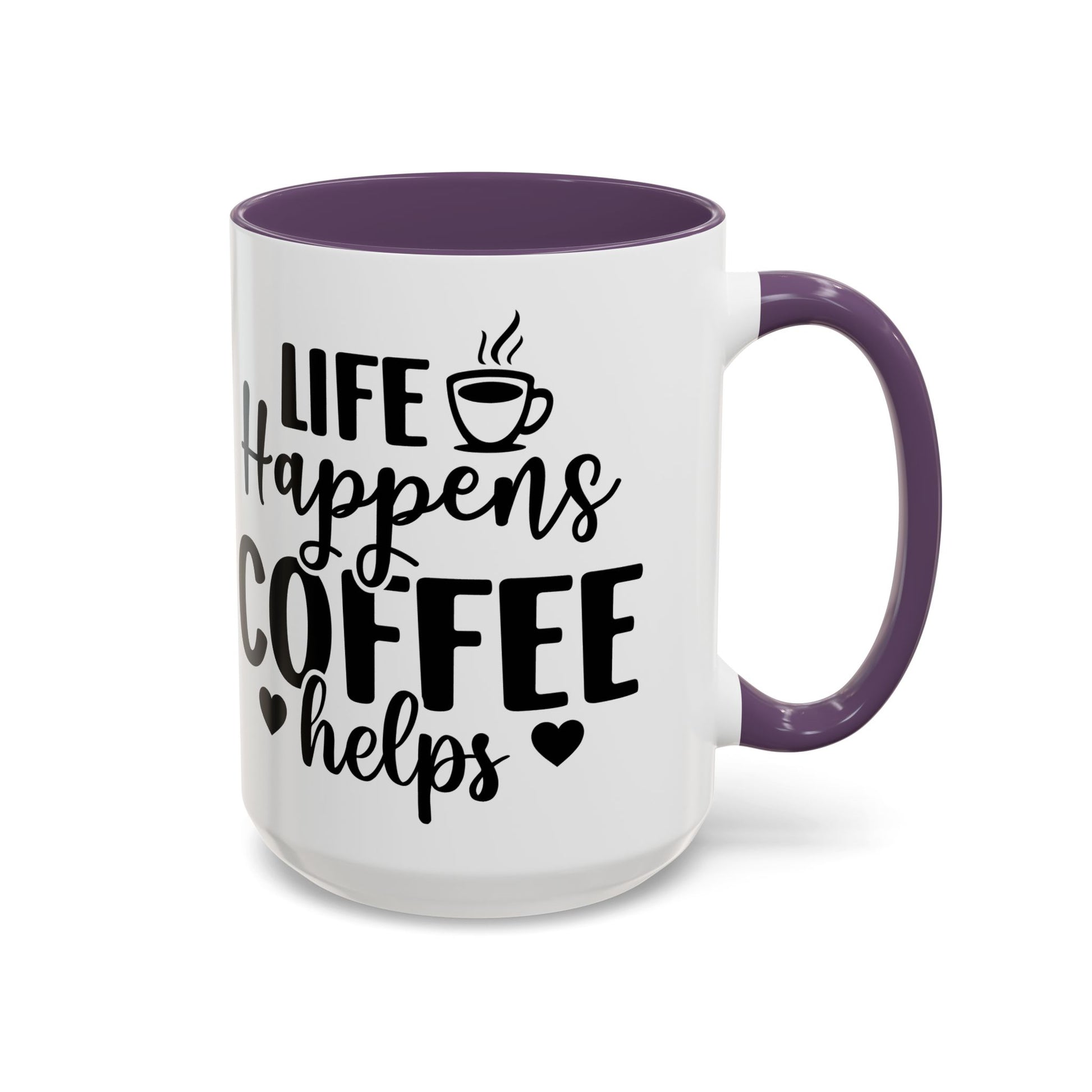 Life Happens Coffee Helps Coffee Mug