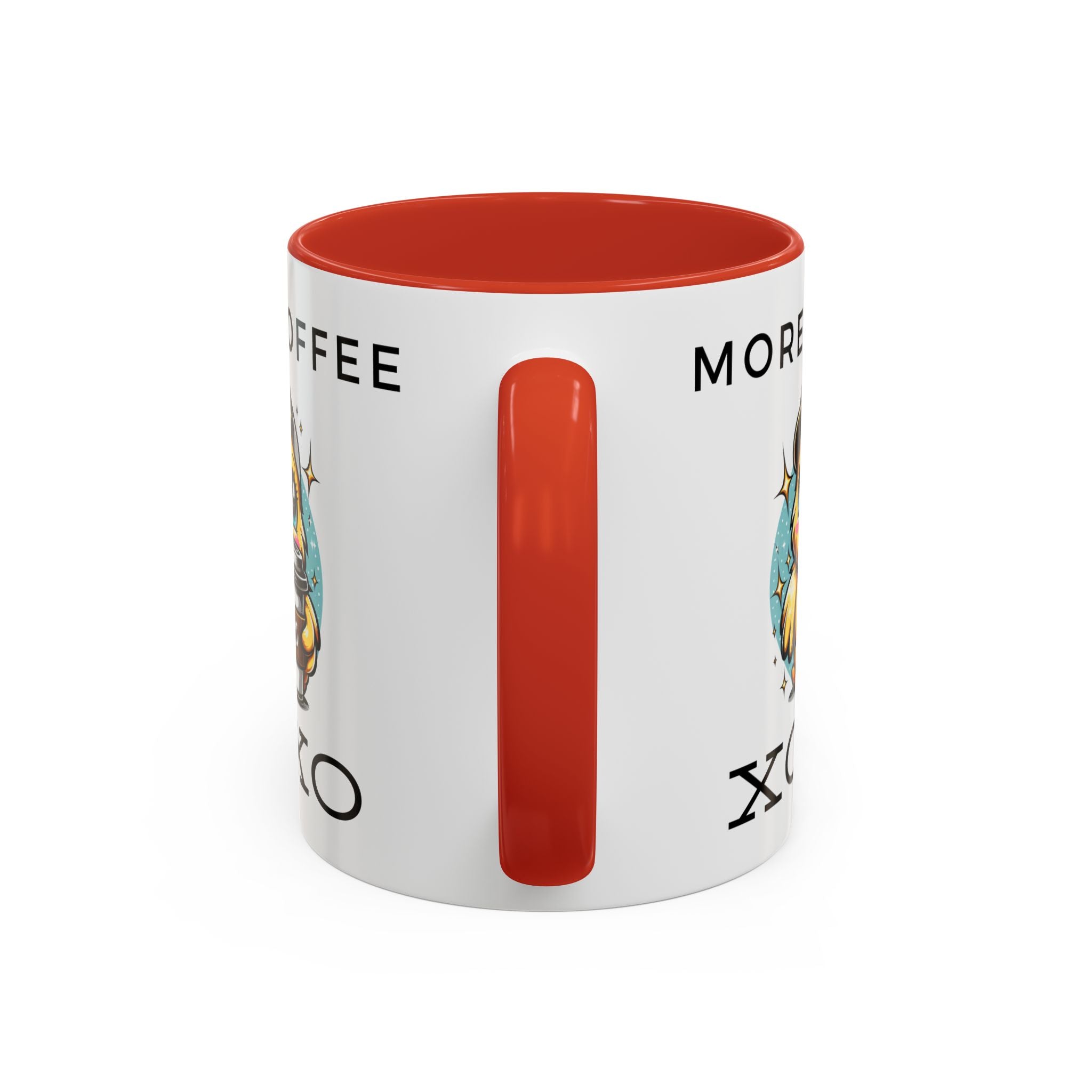 Charming Coffee Mug, Cute Mug with Chick Design, Perfect for Coffee Lovers, Gift for Friends, XOXO Decor