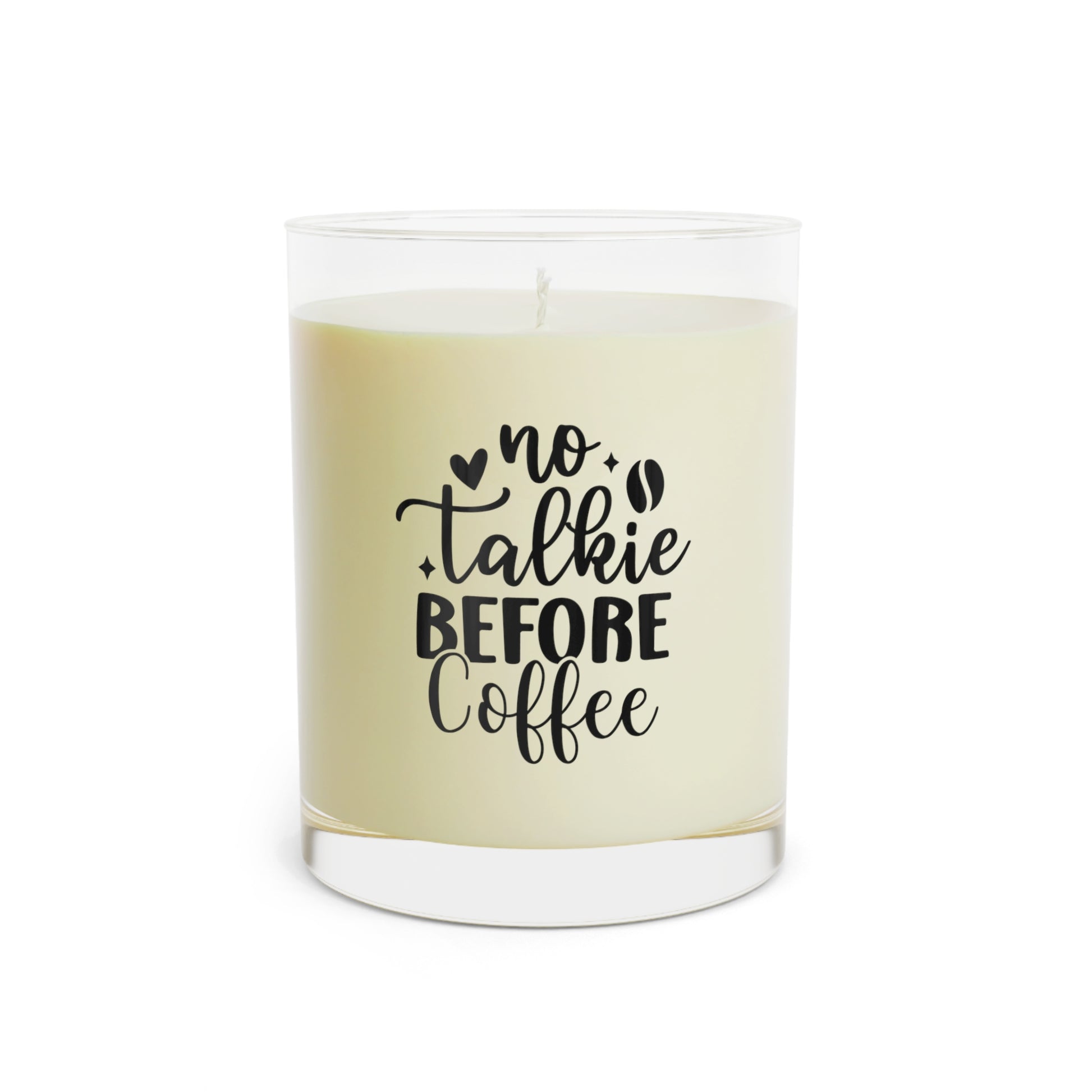 No Talkie Before Coffee Candle