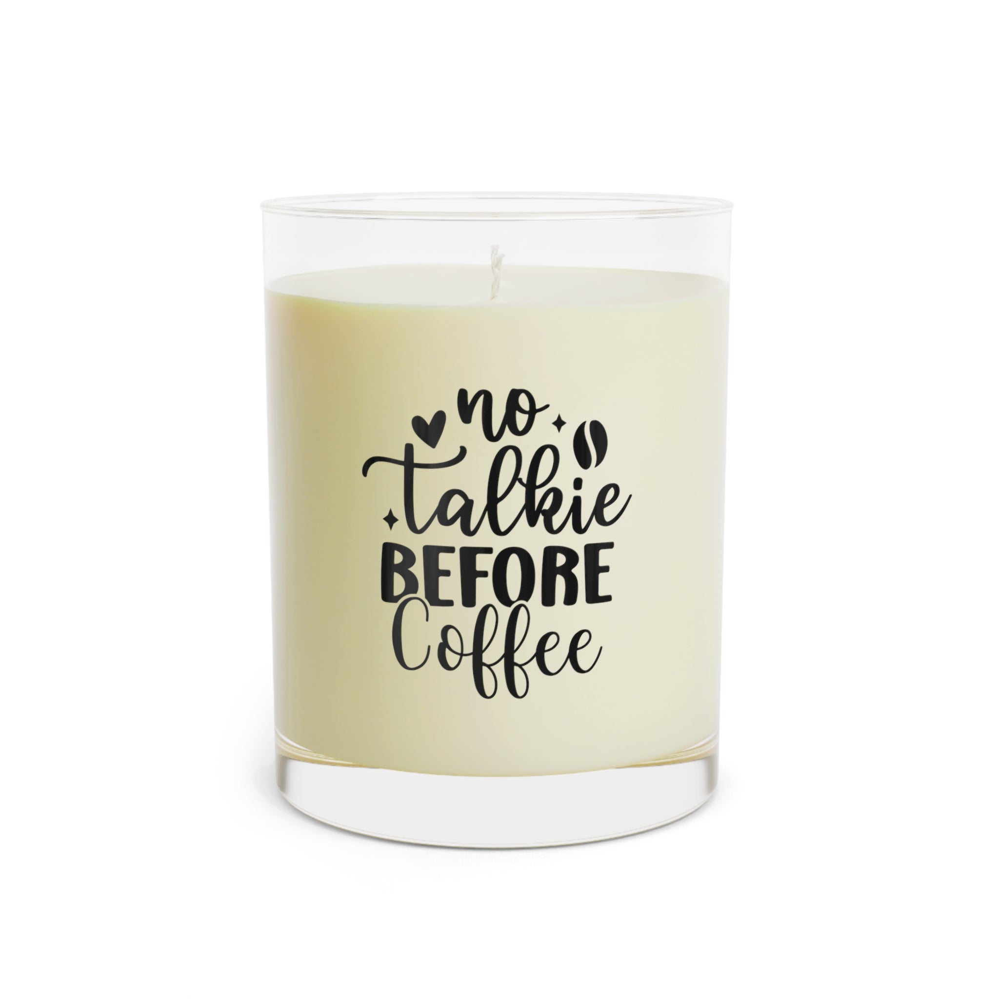 No Talkie Before Coffee Candle