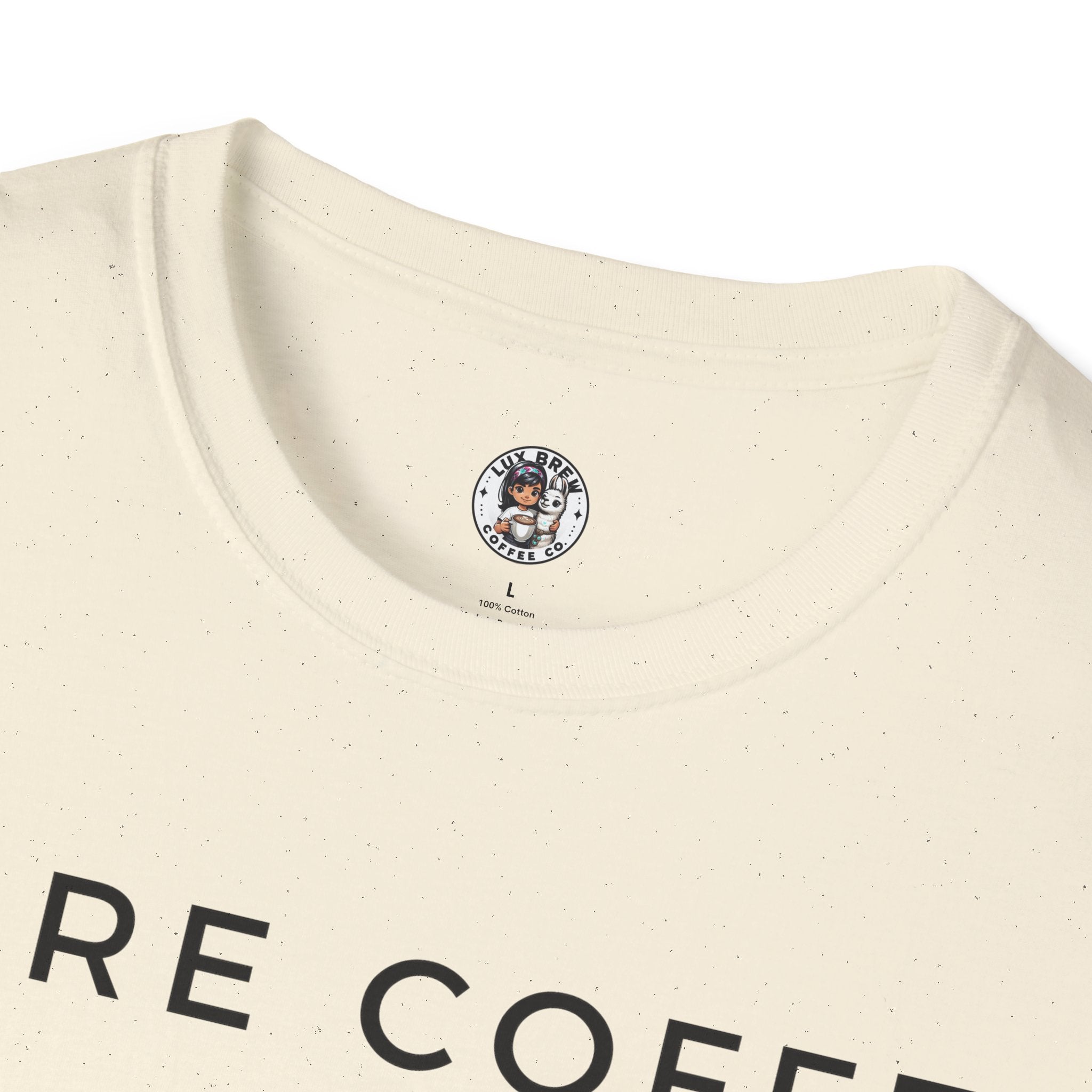 More Coffee XOXO Cute Chick Unisex Softstyle T-Shirt