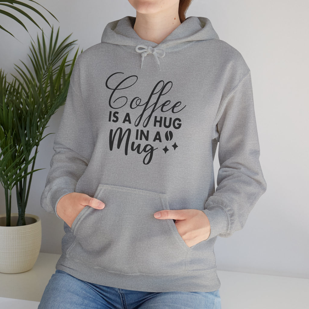 Coffee Is A Hug In A Mug Sweatshirt, Cozy Unisex Gift for Coffee Lovers