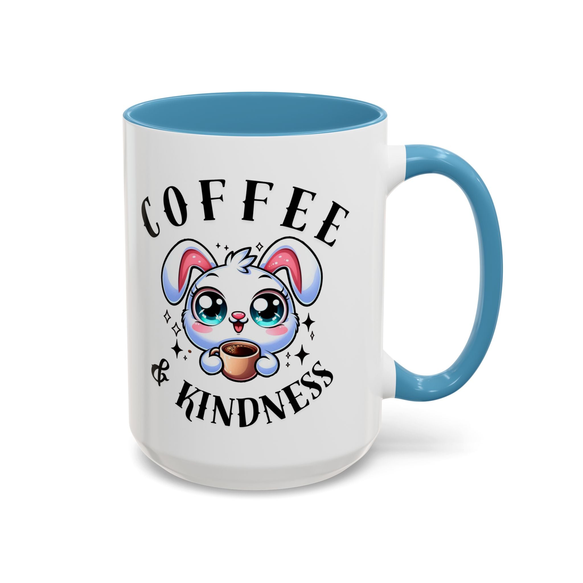 Cute Coffee Mug with Bunny Design, Funny Gift for Coffee Lovers, Perfect for Easter or Birthday, Ideal for Home & Office
