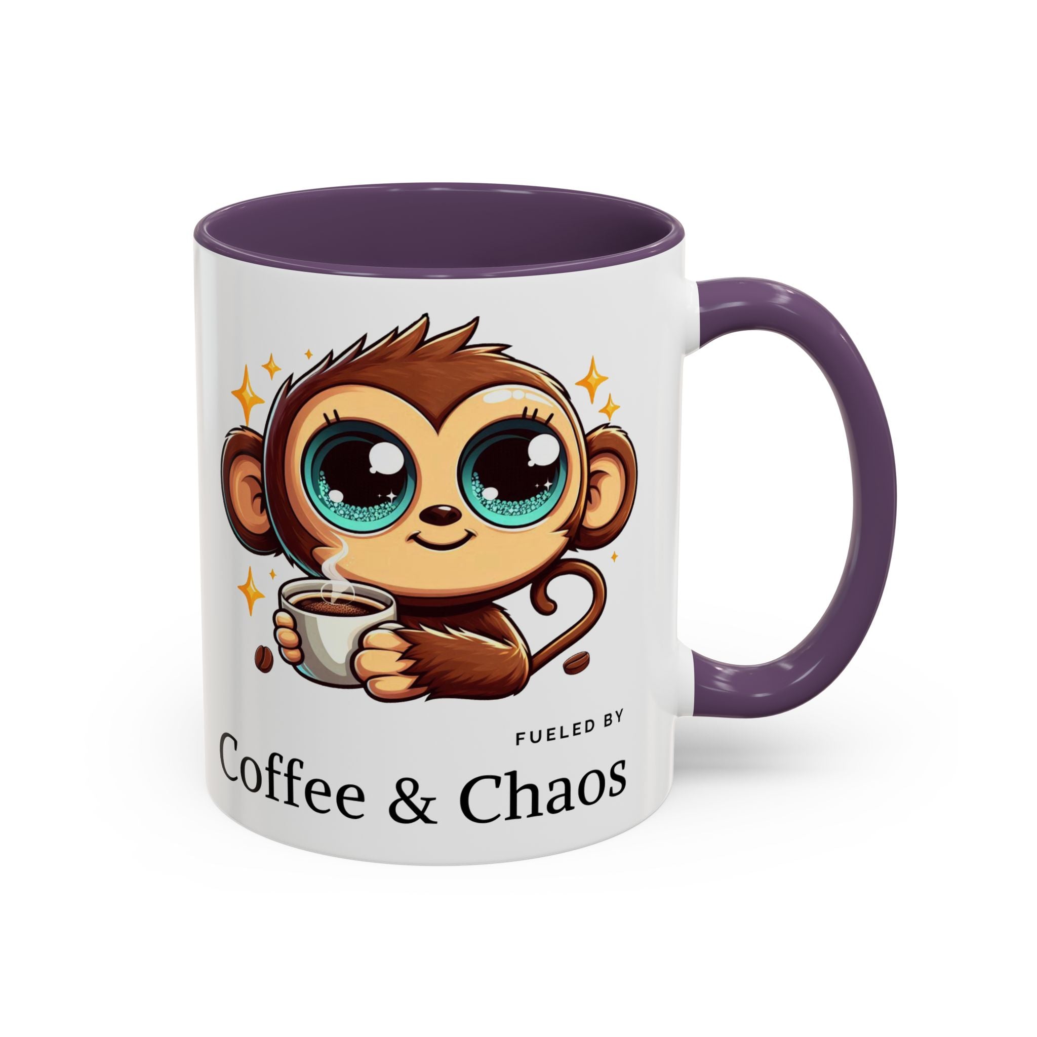 Whimsical Monkey Coffee Mug, Fun Gift for Coffee Lovers, Playful Kitchen Decor, Ideal for Birthdays, Christmas, Monkey Enthusiasts, [...]