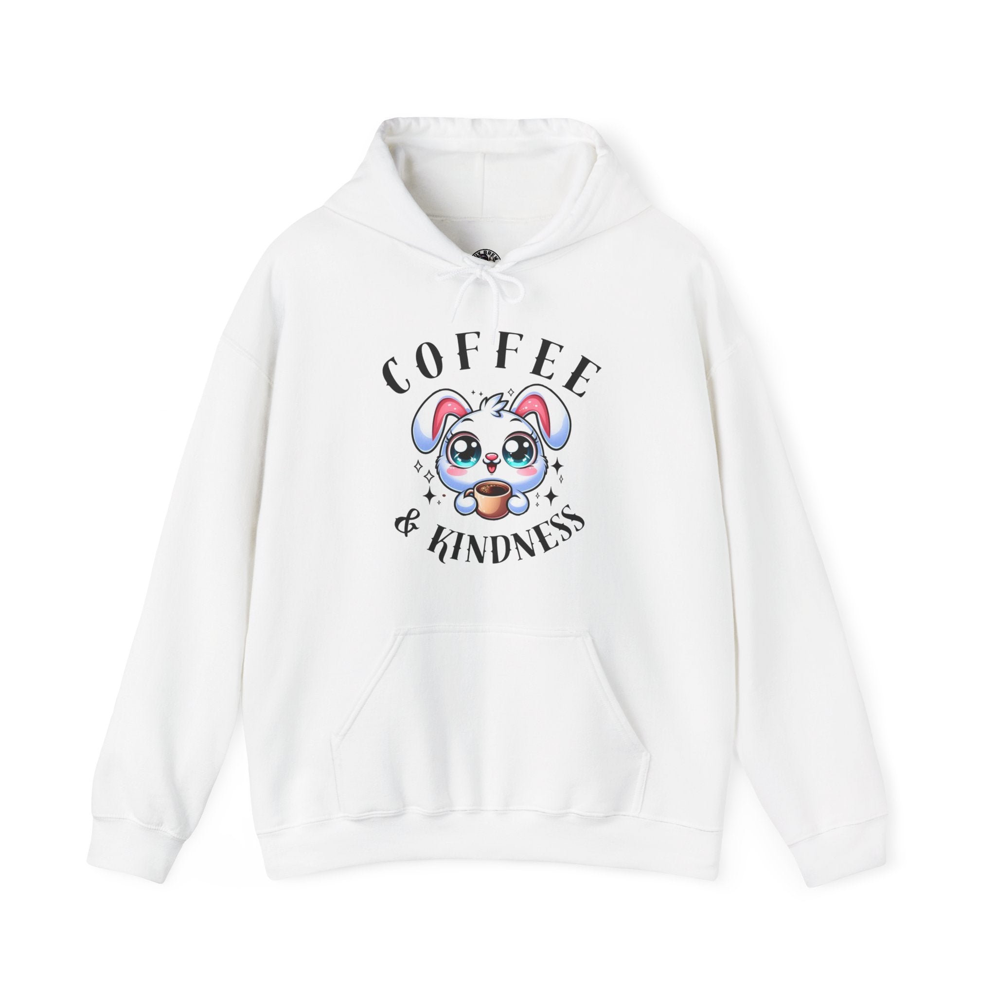 Coffee & Kindness Hoodie | Cute Animal Sweatshirt | Unisex Hoodie Gift for Pet Lovers | Cozy Gift for Dog Owners | Fun Casual Wear