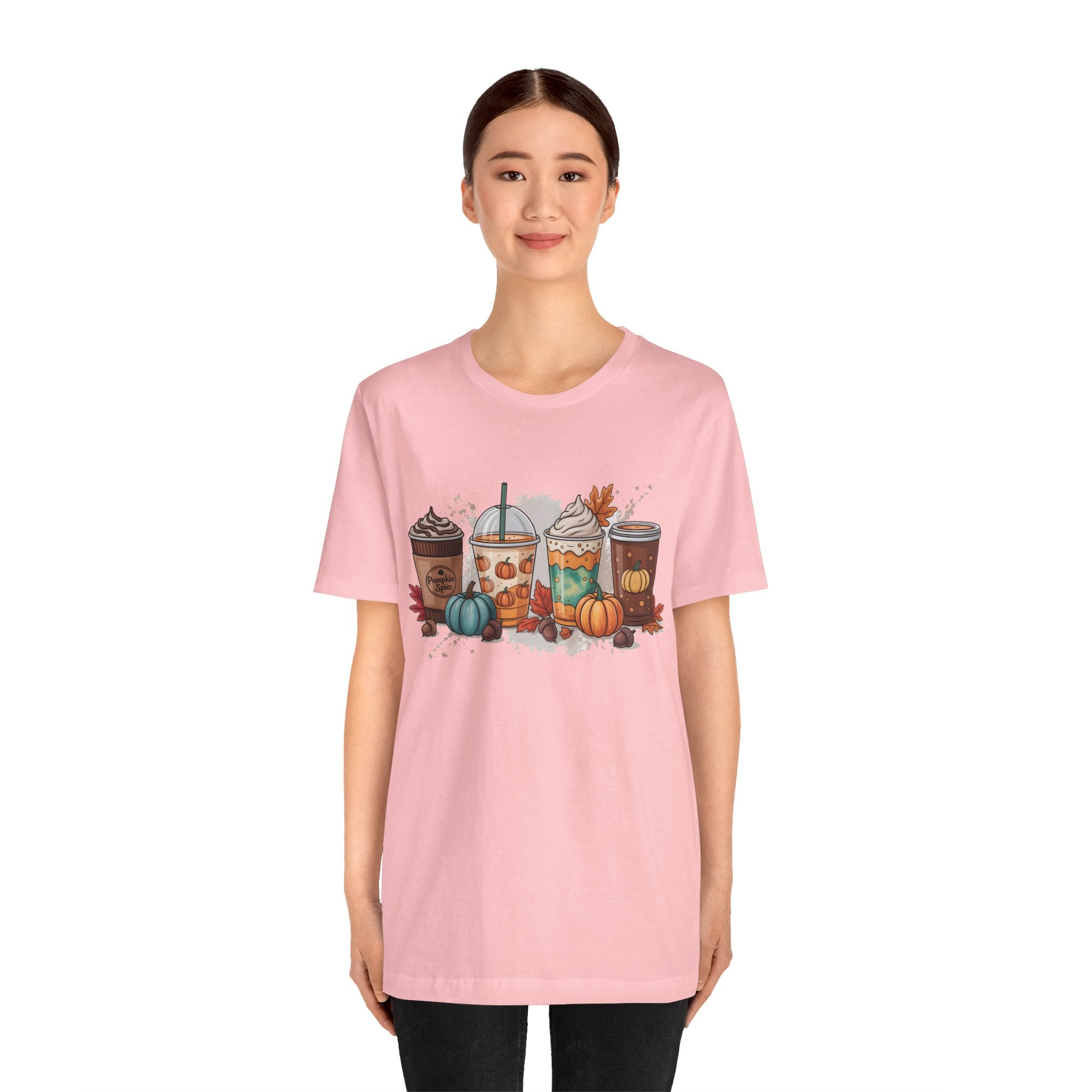 Cozy Fall Coffee Shirt, Autumn Vibes Shirt for Coffee Lovers, Unisex Casual Wear