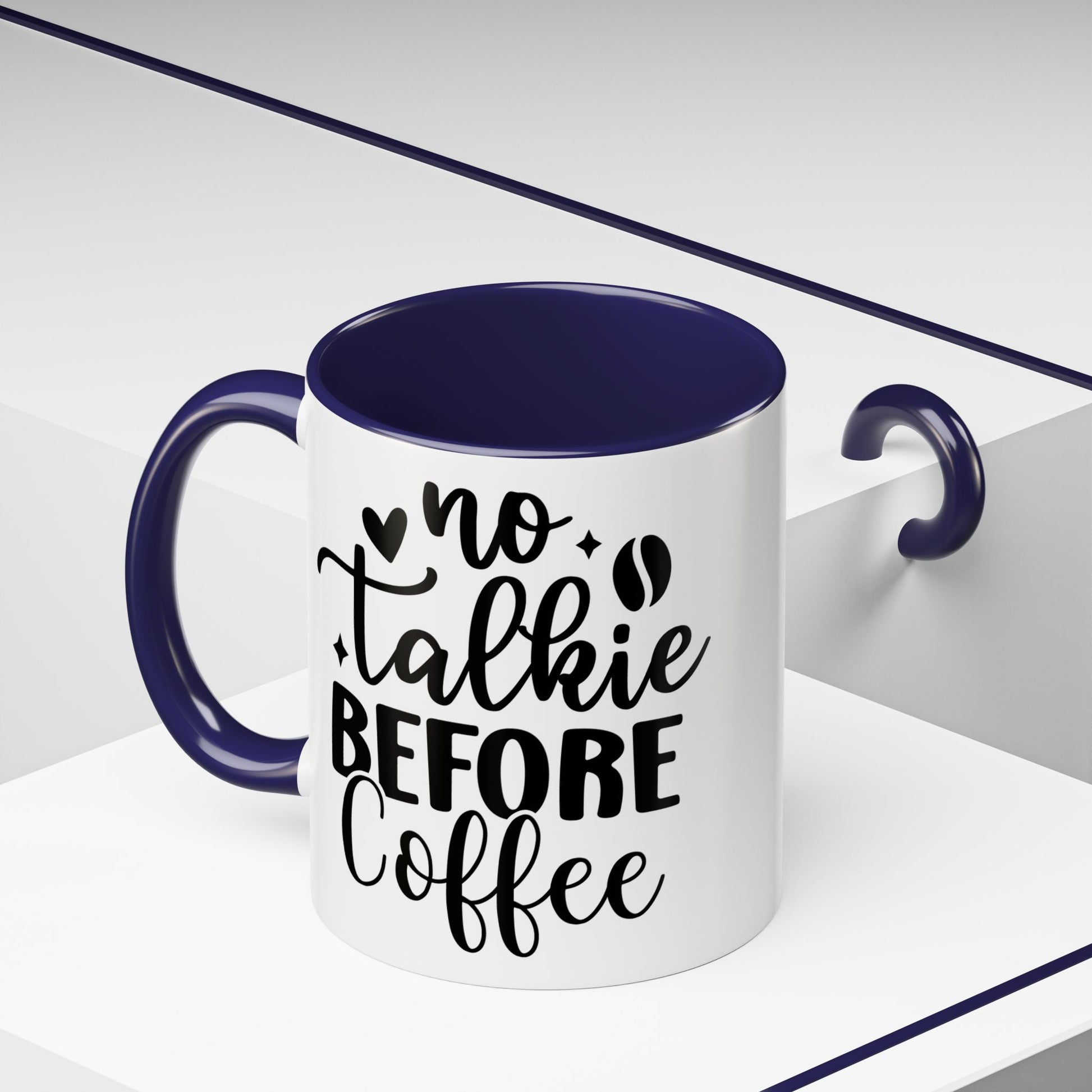 No Talkie Before Coffee Coffee Mug