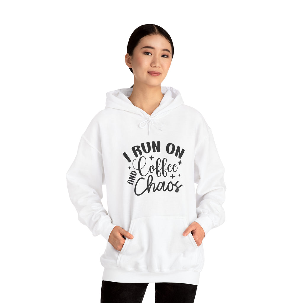 Coffee Chaos Unisex Hoodie, Cozy Sweatshirt for Coffee Lovers