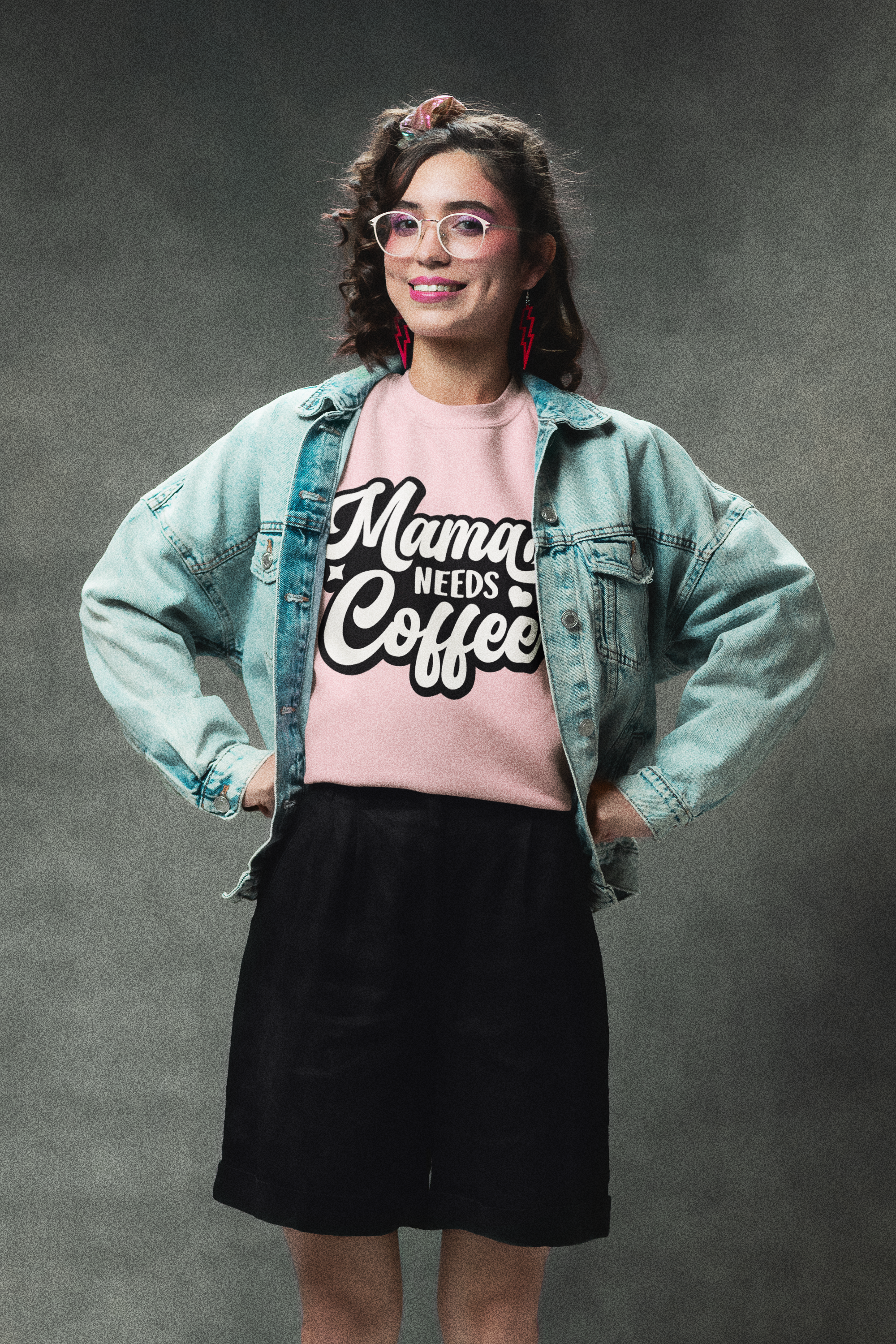 Mama needs Coffee Sweatshirt, Coffee Lovers Crewneck Sweatshirt