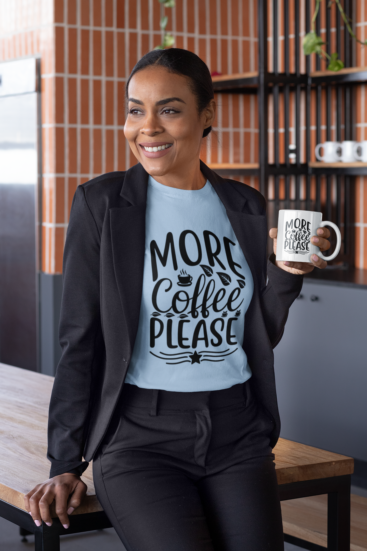 More Coffee please T-Shirt, Coffee Lovers Unisex Softstyle T-Shirt, Coffee Lovers T-Shirt