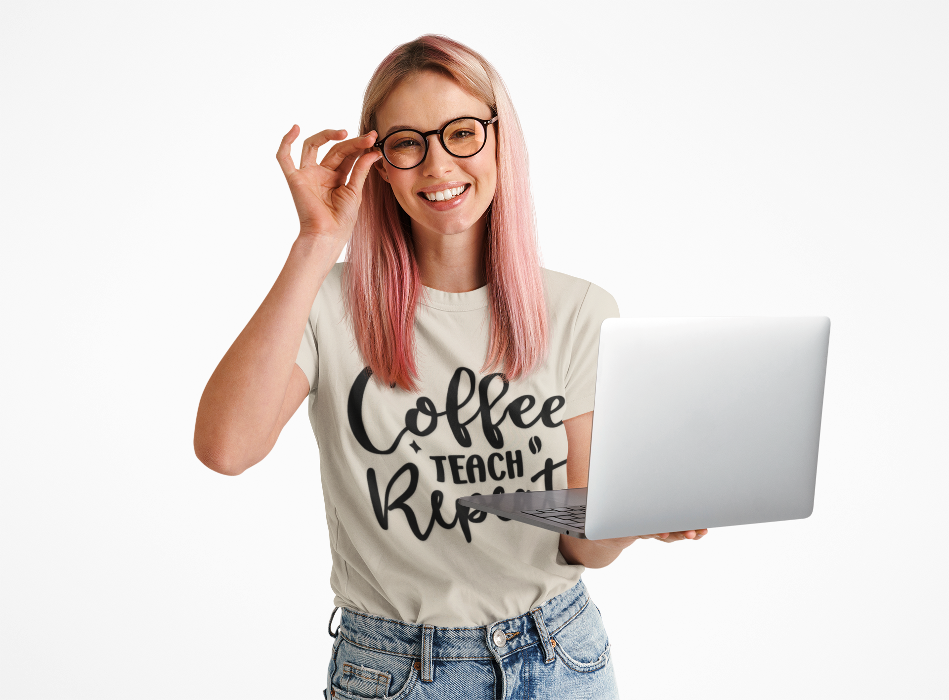 Coffee Teacher Unisex Softstyle T-Shirt | Gift for Educators, School Apparel, Casual Everyday Wear, Fun Teacher Shirt, Coffee Lover Tee