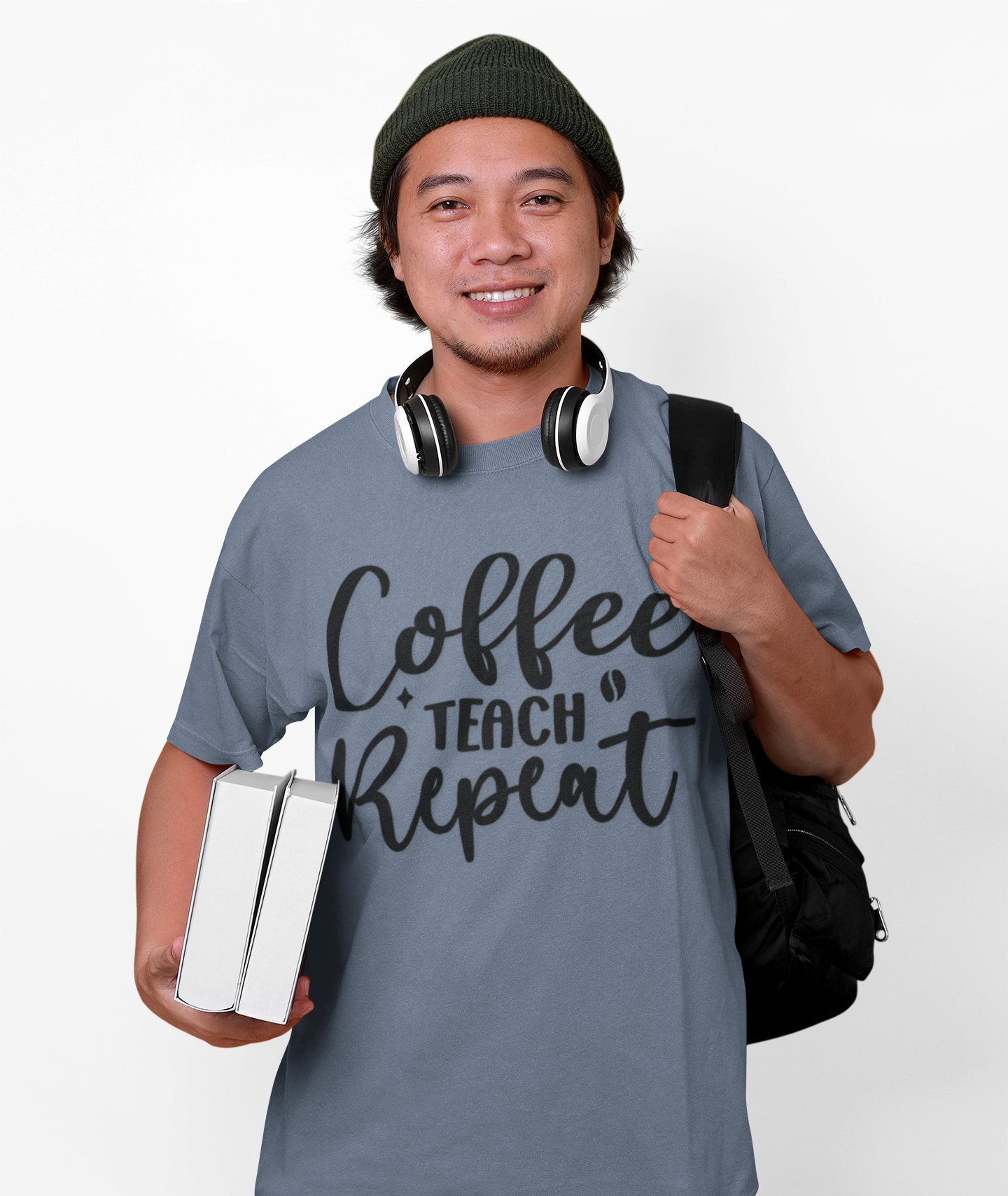 Coffee Teacher Unisex Softstyle T-Shirt | Gift for Educators, School Apparel, Casual Everyday Wear, Fun Teacher Shirt, Coffee Lover Tee