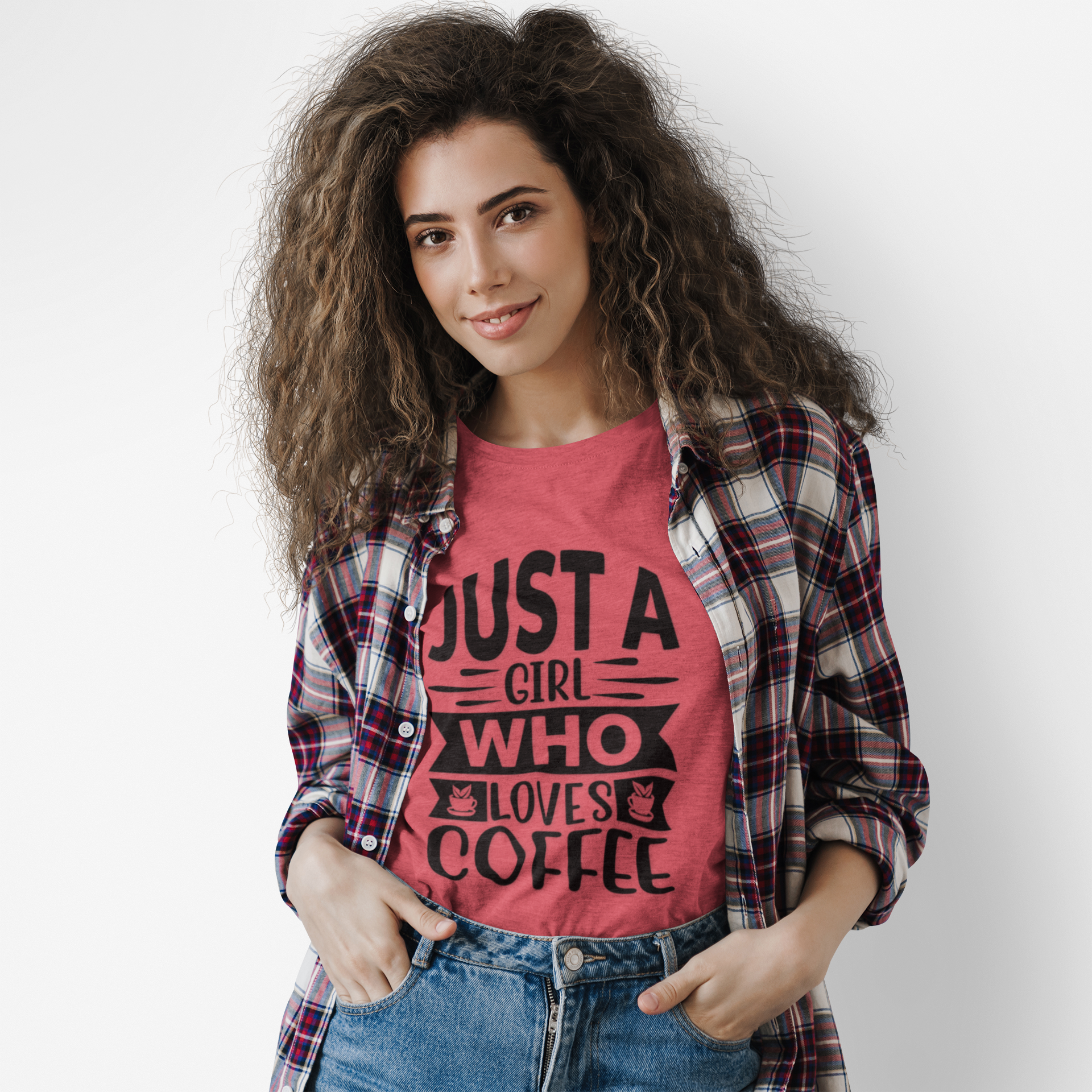Just a Girl Who Loves Coffee T-Shirt