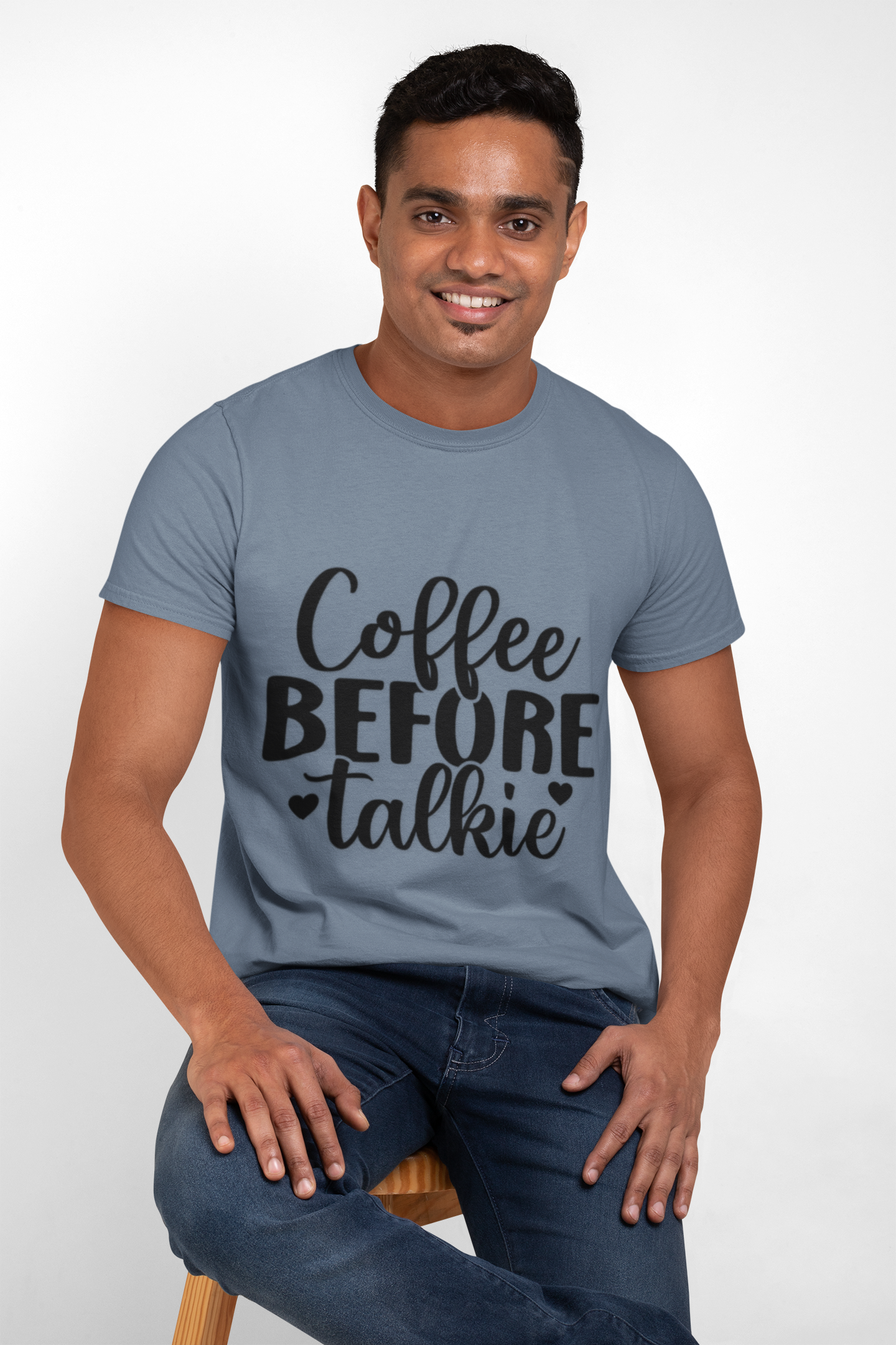 Coffee Before Talkie Unisex T- Shirt, T-Shirt for Coffee Lovers