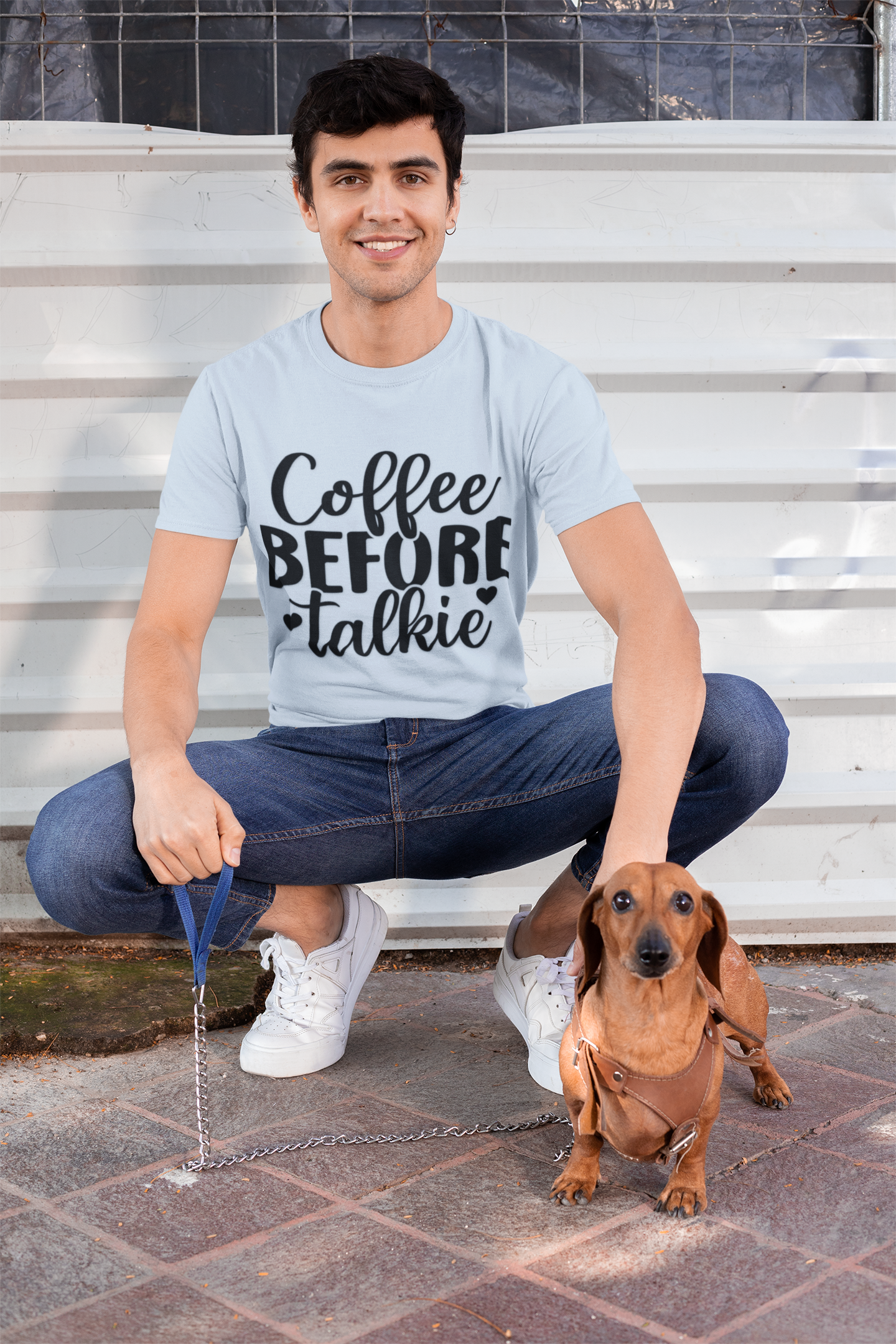 Coffee Before Talkie Unisex T- Shirt, T-Shirt for Coffee Lovers