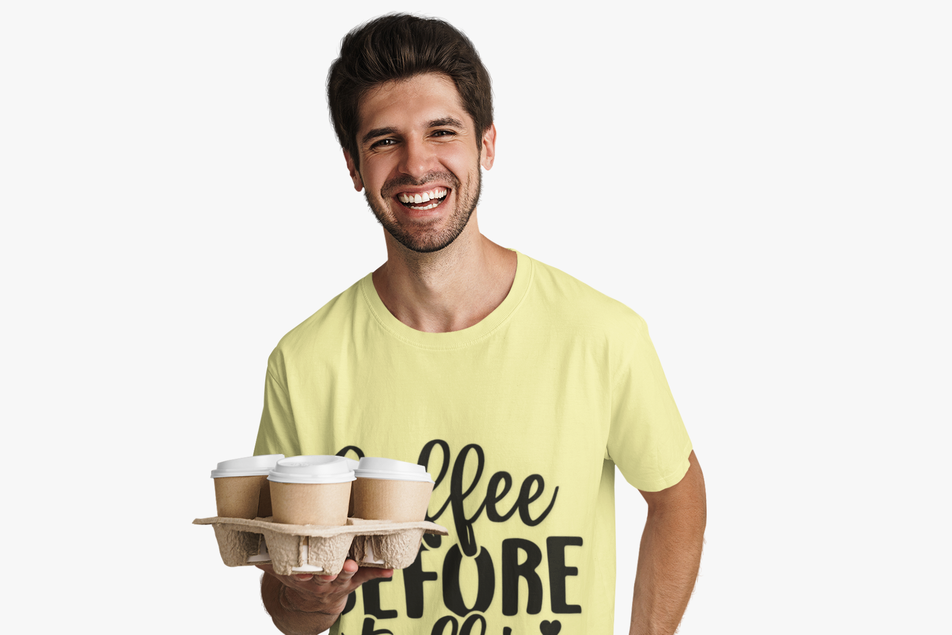 Coffee Before Talkie Unisex T- Shirt, T-Shirt for Coffee Lovers