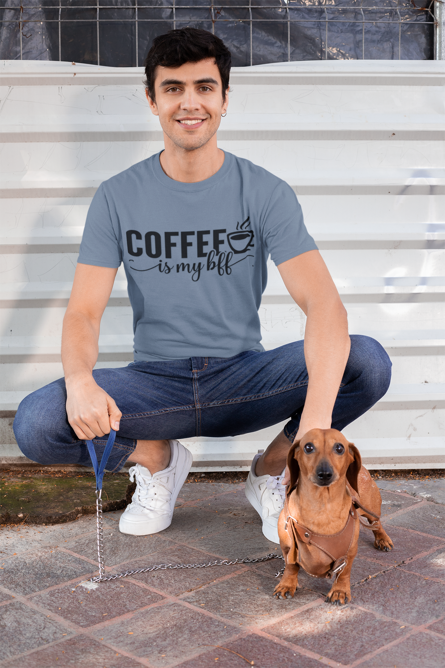 Coffee is My Bff Unisex T-Shirt, T-Shirt for Coffee Lovers