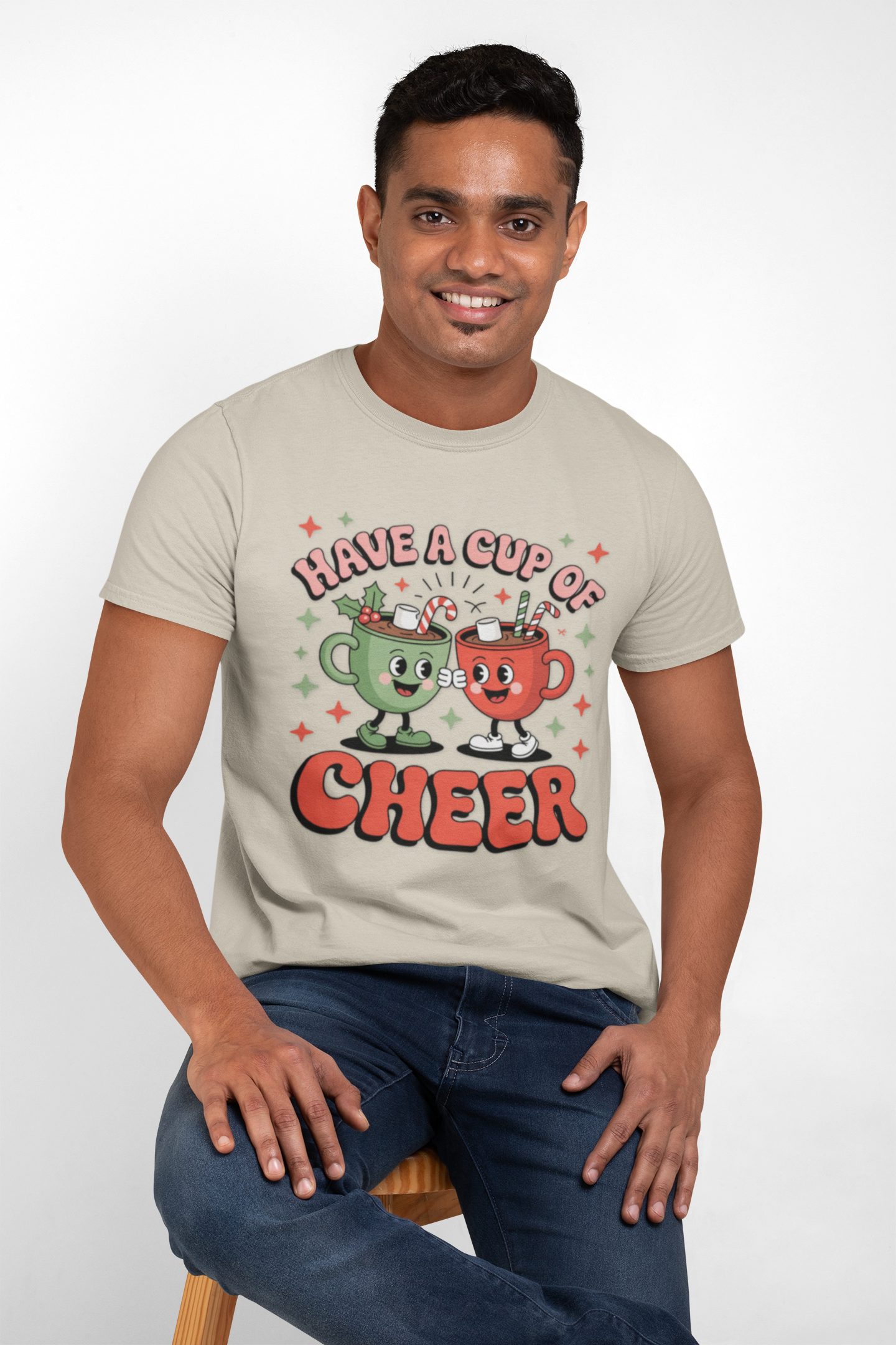 Holiday Cheer T-Shirt for Festive Vibes, Cozy Gifts, Fun Celebrations, Unisex Apparel, Winter Outfits, Christmas Parties
