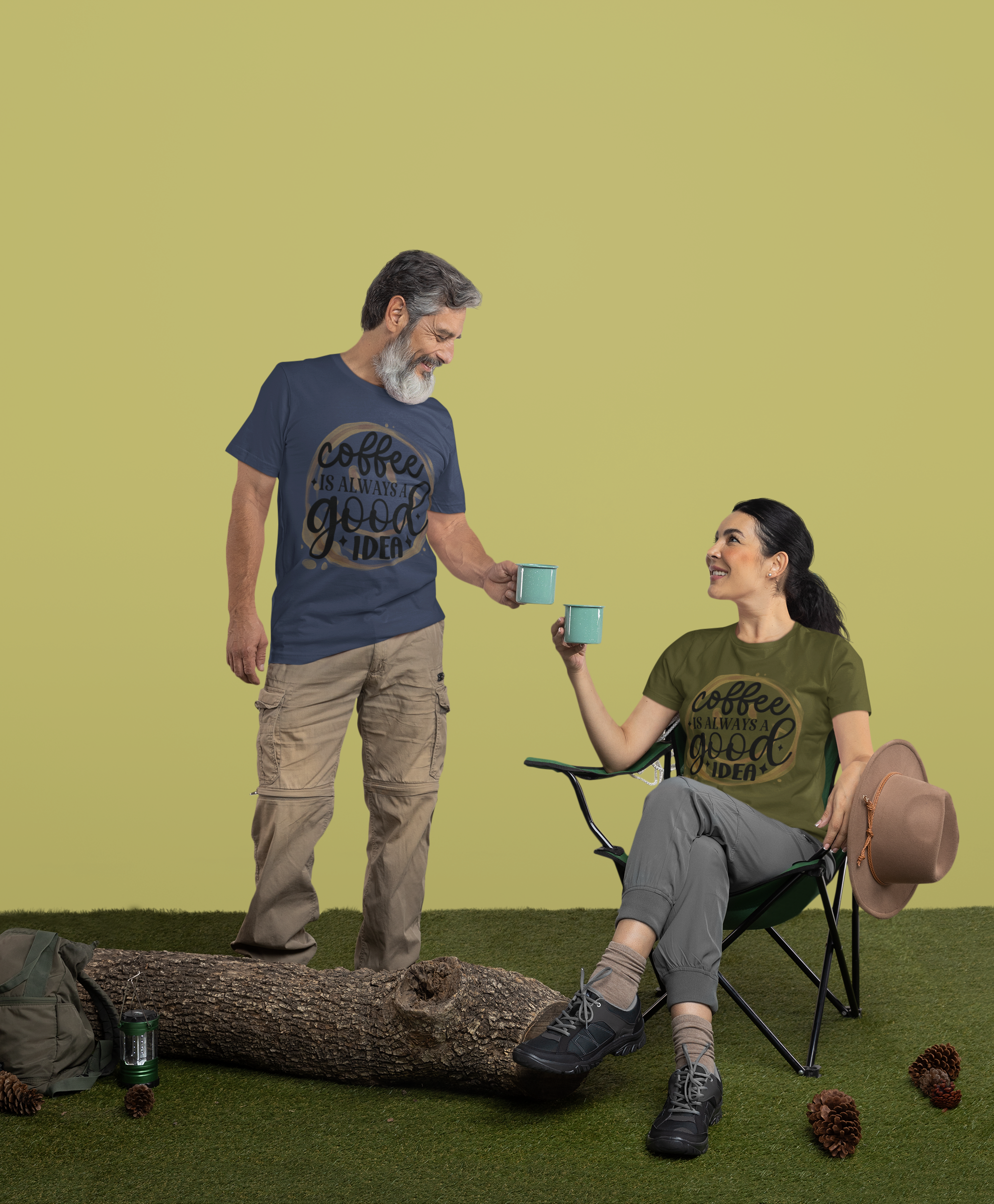 Coffee is always a good idea Softstyle T-Shirt, T-Shirt for Coffee Lovers, Cute T-Shirt, Gift for him for her, Coffee Unisex T-Shirt