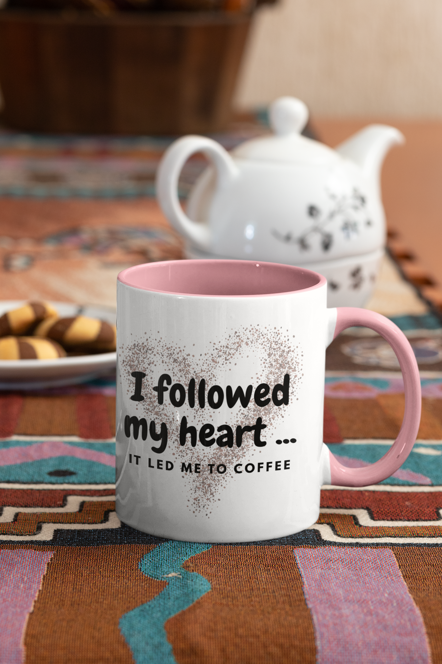 I followed my heart... it led me to coffee mug, Coffee Mug for Coffee Lovers, Cute Coffee Mug, Gift for her for him, Coffee Mug (11, 15oz)