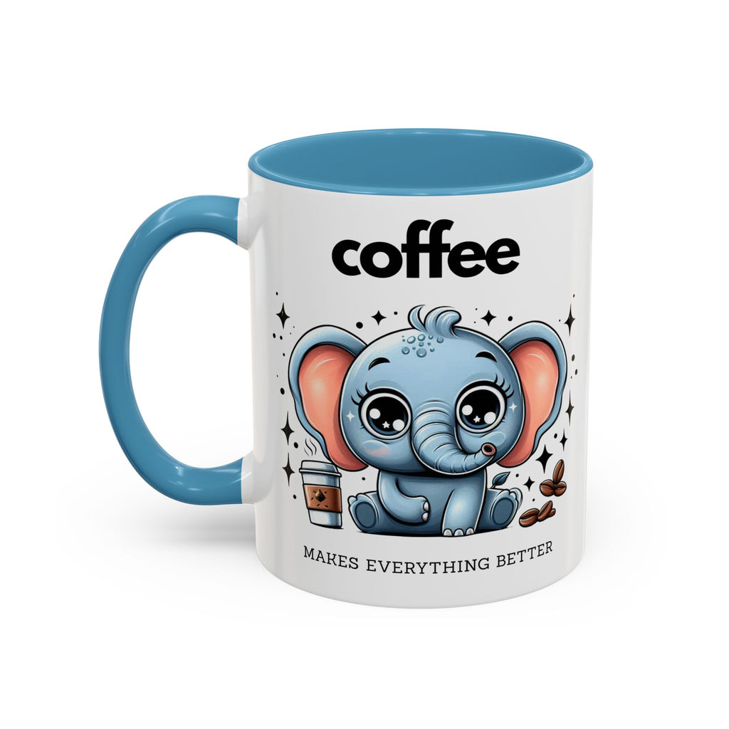 Adorable Elephant Coffee Mug | Cute Animal Gift | Perfect for Coffee Lovers | Mug for Home or Office | Birthday, Holiday Gift