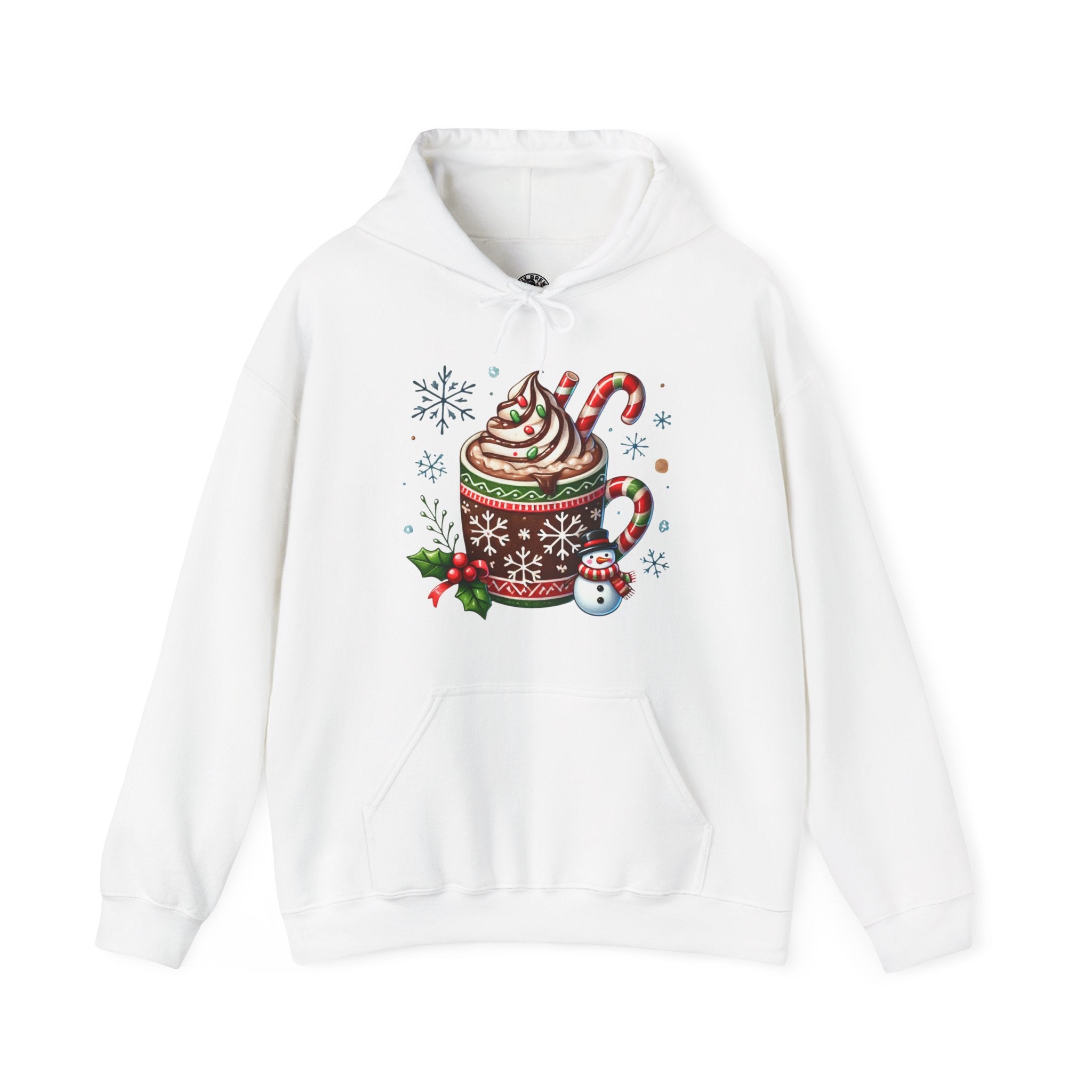 Cozy Holiday Hot Cocoa Hoodie - Perfect for Winter Celebrations, Gift for Coffee Lovers, Christmas Sweater, Festive Apparel, Cute [...]