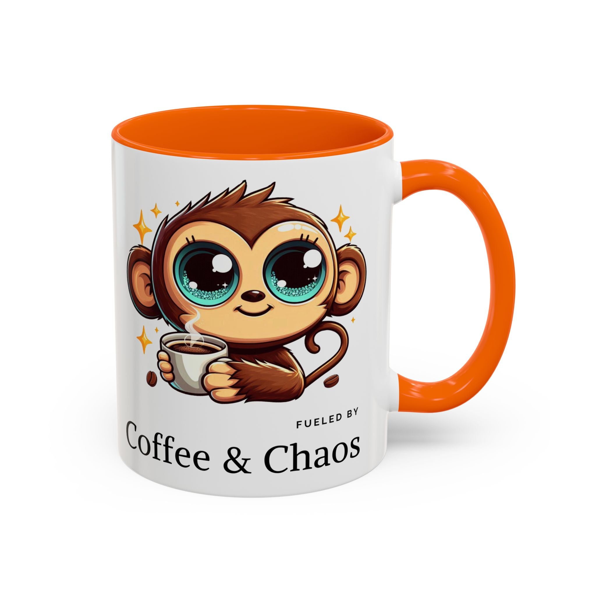 Whimsical Monkey Coffee Mug, Fun Gift for Coffee Lovers, Playful Kitchen Decor, Ideal for Birthdays, Christmas, Monkey Enthusiasts, [...]