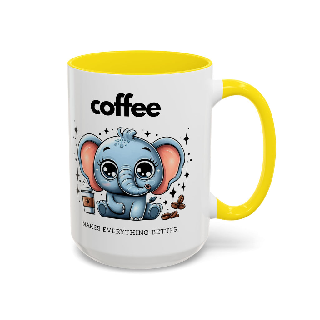 Adorable Elephant Coffee Mug | Cute Animal Gift | Perfect for Coffee Lovers | Mug for Home or Office | Birthday, Holiday Gift