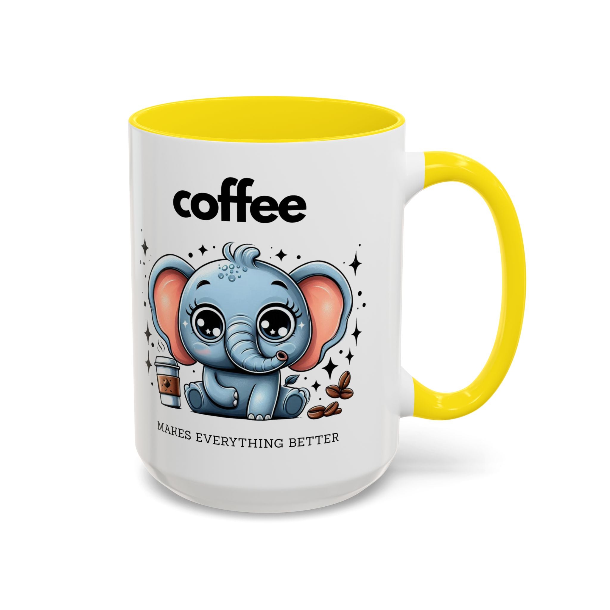 Adorable Elephant Coffee Mug | Cute Animal Gift | Perfect for Coffee Lovers | Mug for Home or Office | Birthday, Holiday Gift