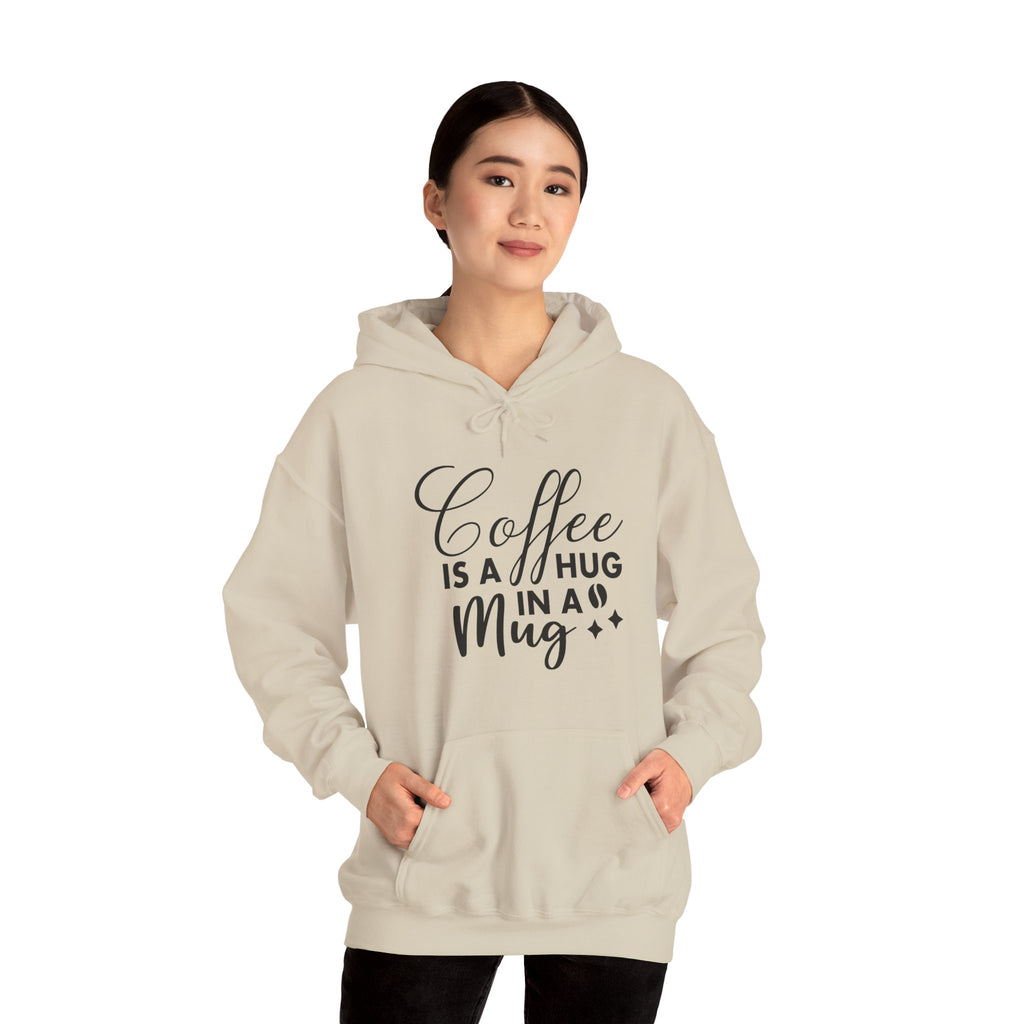 Coffee Is A Hug In A Mug Sweatshirt, Cozy Unisex Gift for Coffee Lovers