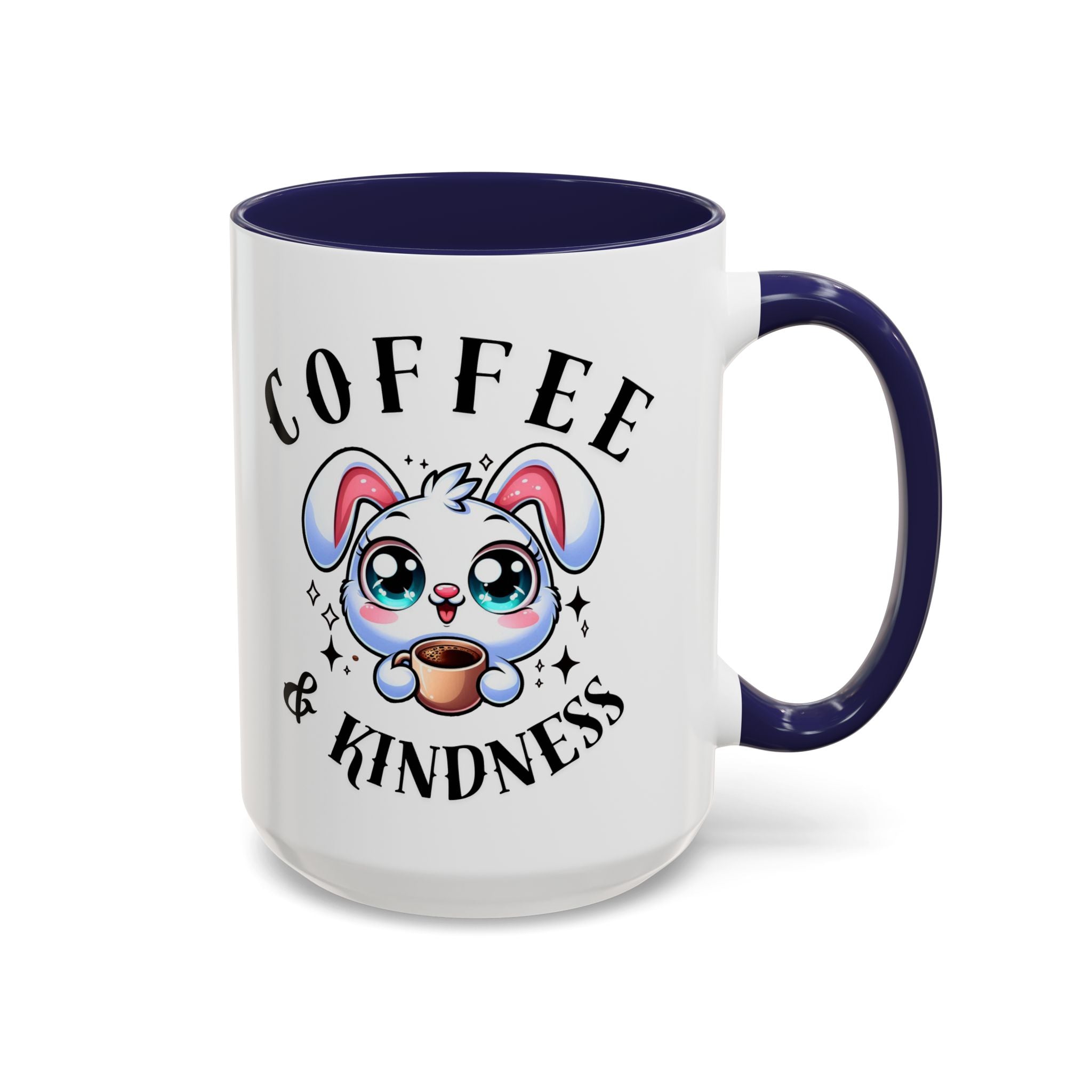 Cute Coffee Mug with Bunny Design, Funny Gift for Coffee Lovers, Perfect for Easter or Birthday, Ideal for Home & Office