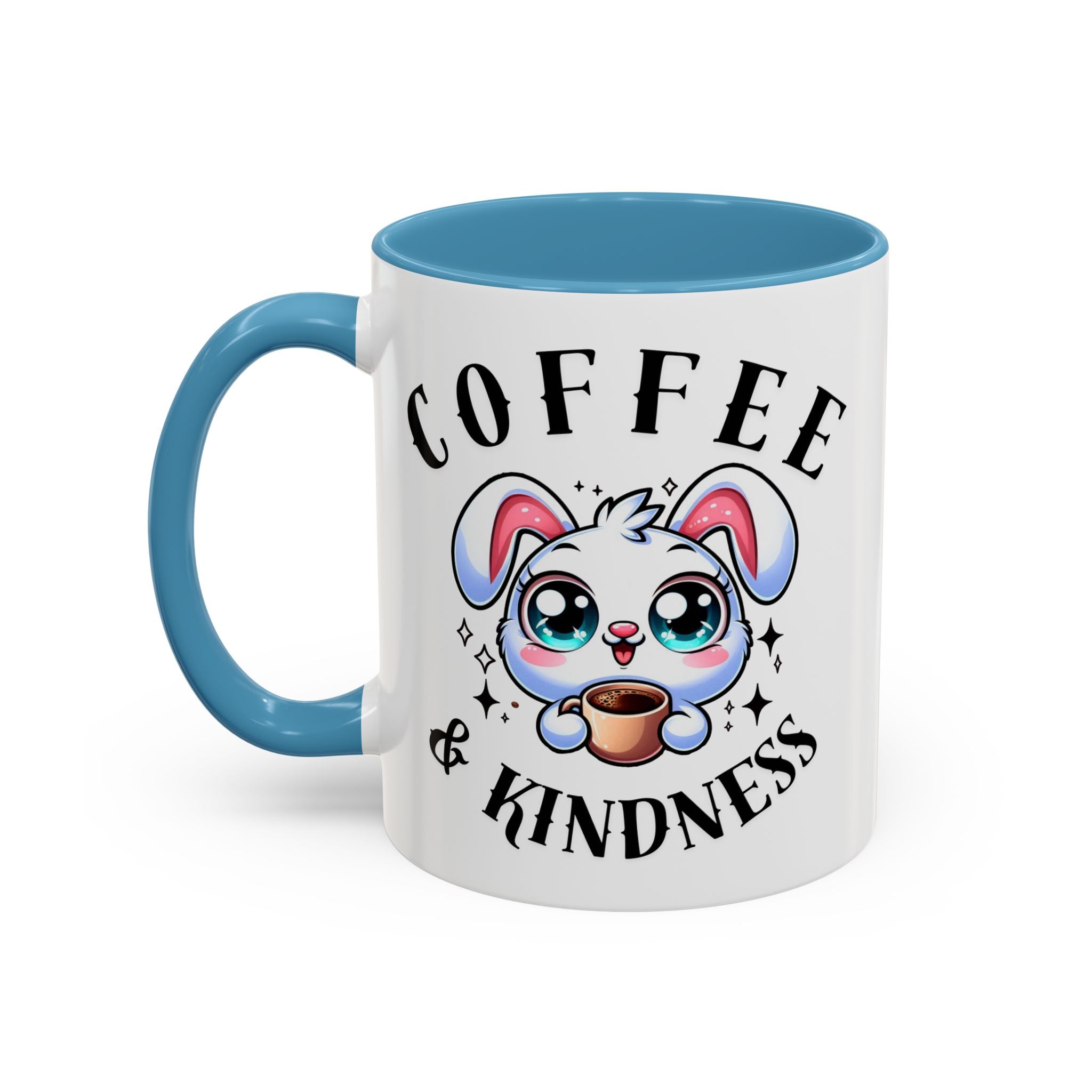 Cute Coffee Mug with Bunny Design, Funny Gift for Coffee Lovers, Perfect for Easter or Birthday, Ideal for Home & Office
