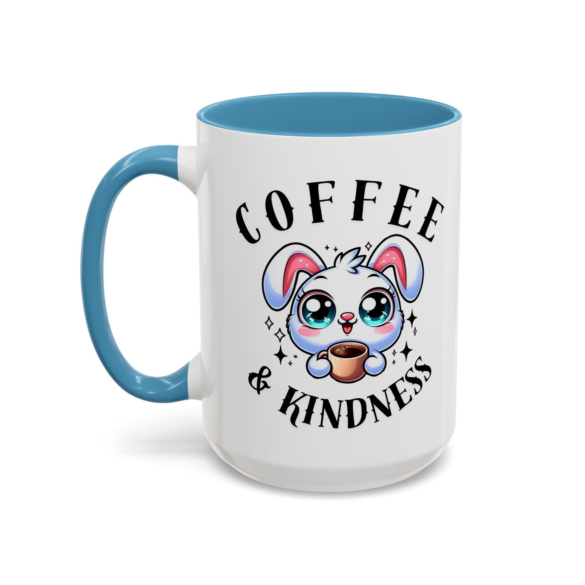 Cute Coffee Mug with Bunny Design, Funny Gift for Coffee Lovers, Perfect for Easter or Birthday, Ideal for Home & Office