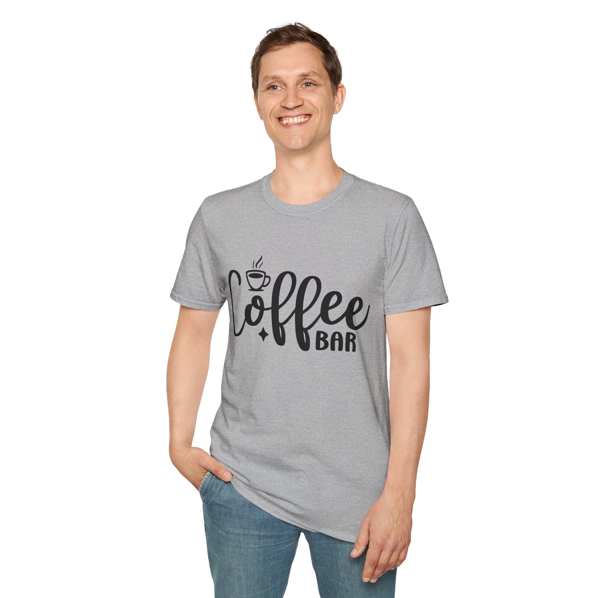 Coffee Bar Unisex T-Shirt, T-Shirt for Coffee Lovers