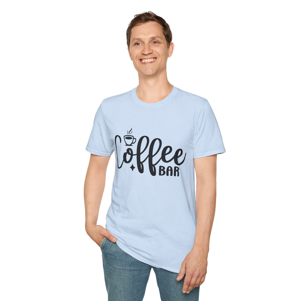 Coffee Bar Unisex T-Shirt, T-Shirt for Coffee Lovers