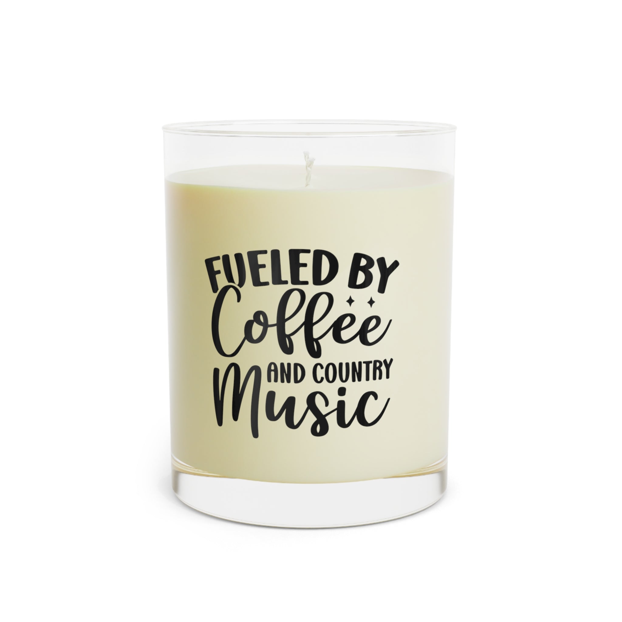 Fueled by Coffee and Country Music Coffee Candle, Aromatherapy