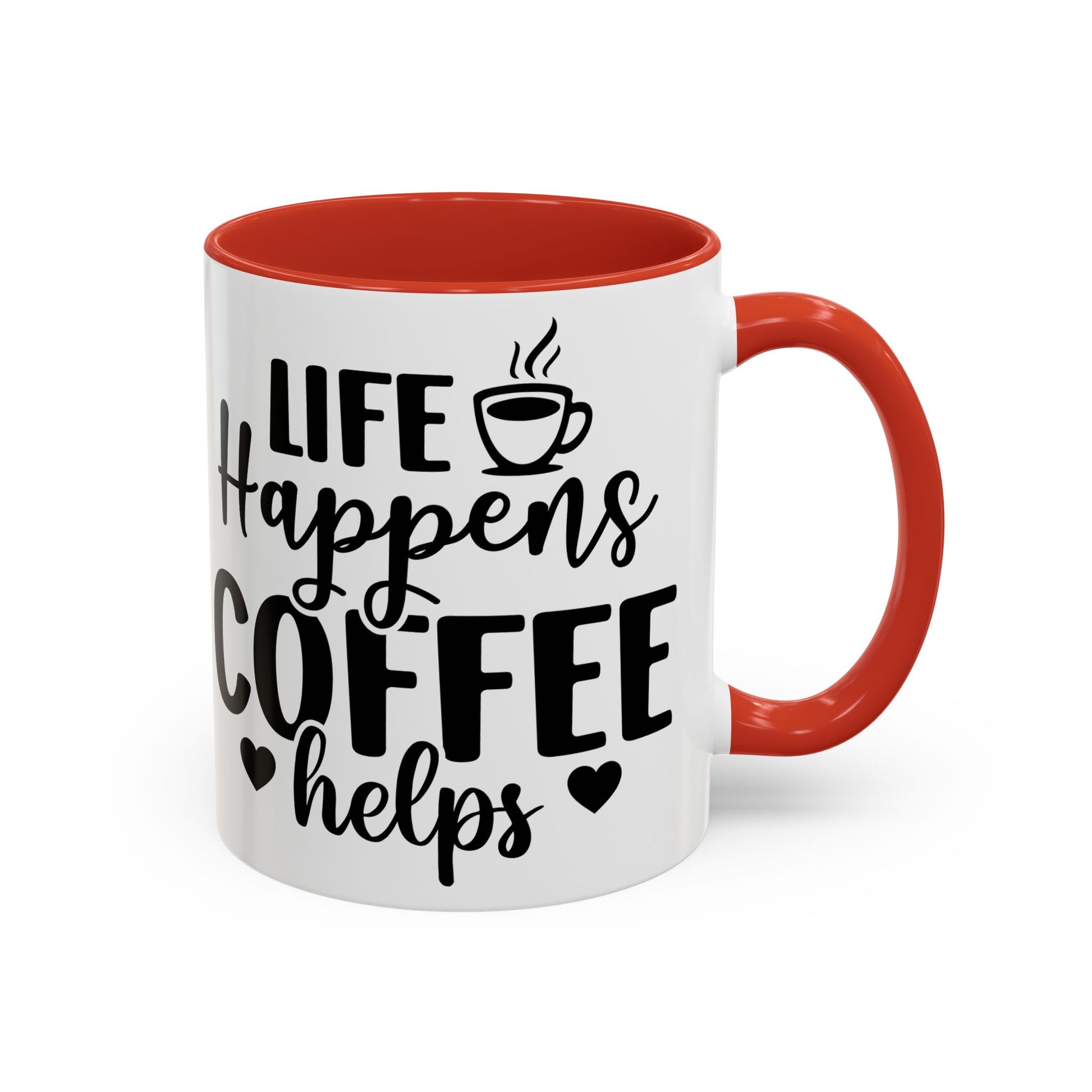 Life Happens Coffee Helps Coffee Mug