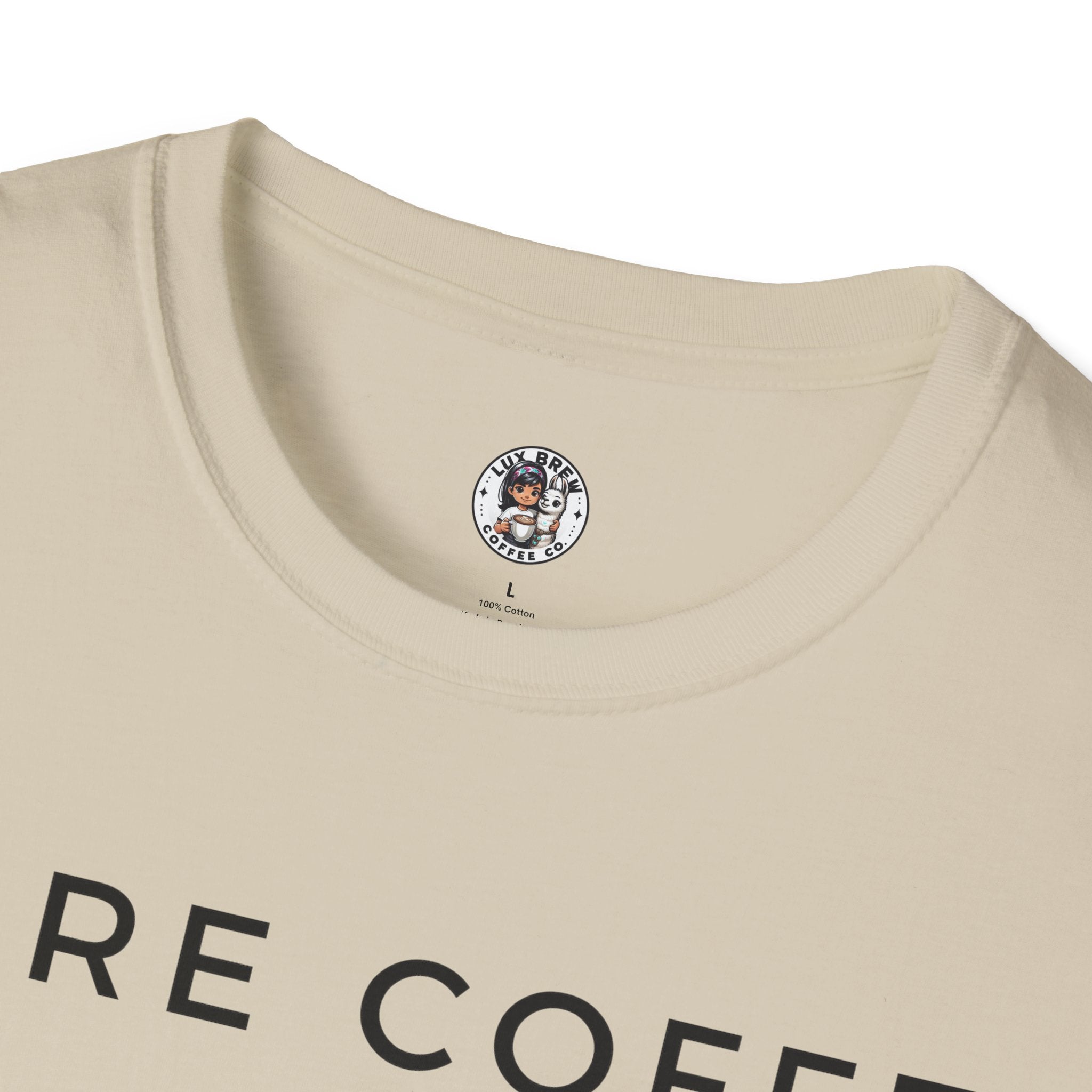 More Coffee XOXO Cute Chick Unisex Softstyle T-Shirt