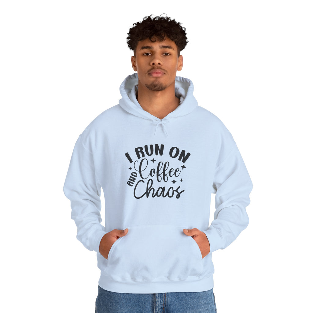 Coffee Chaos Unisex Hoodie, Cozy Sweatshirt for Coffee Lovers
