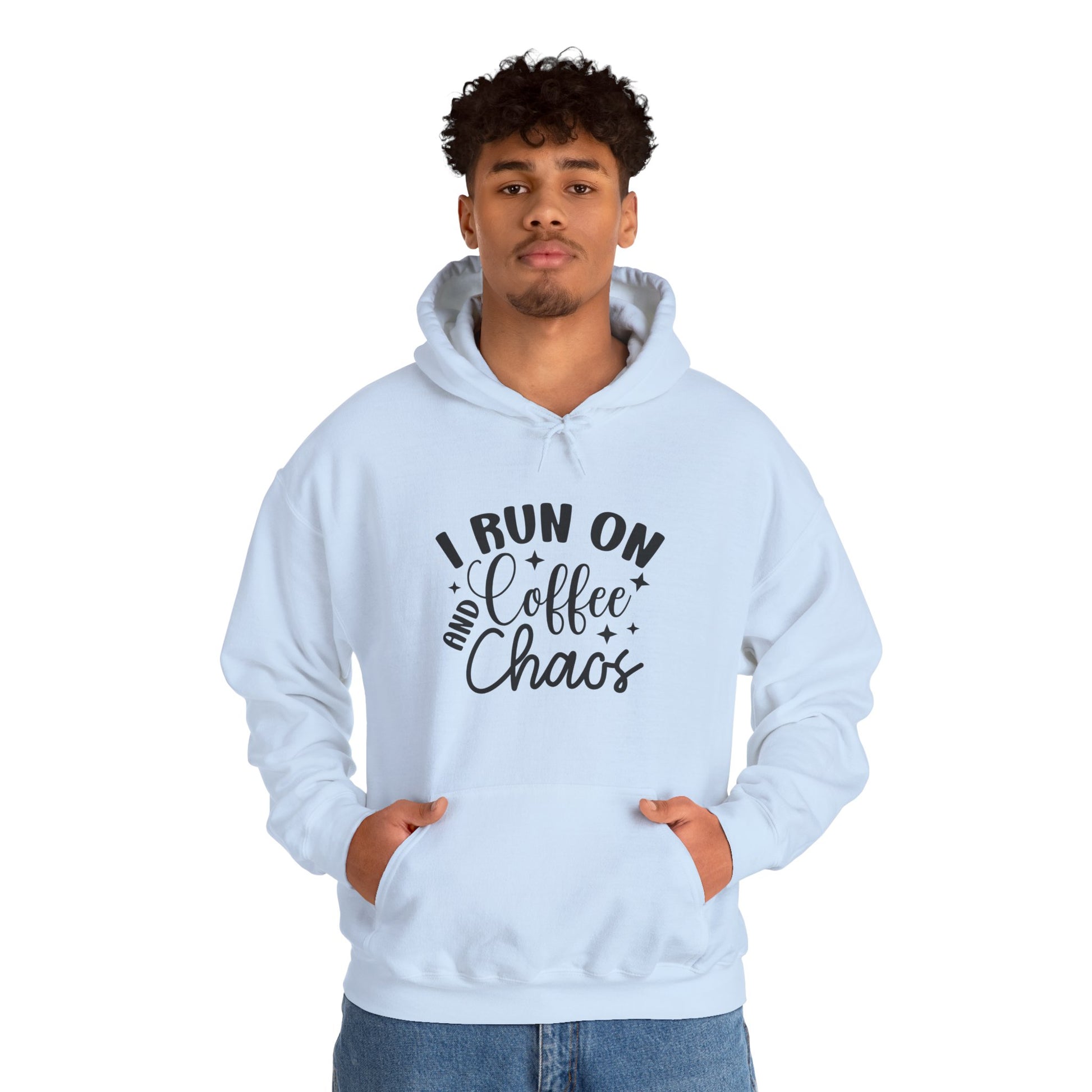 Coffee Chaos Unisex Hoodie, Cozy Sweatshirt for Coffee Lovers