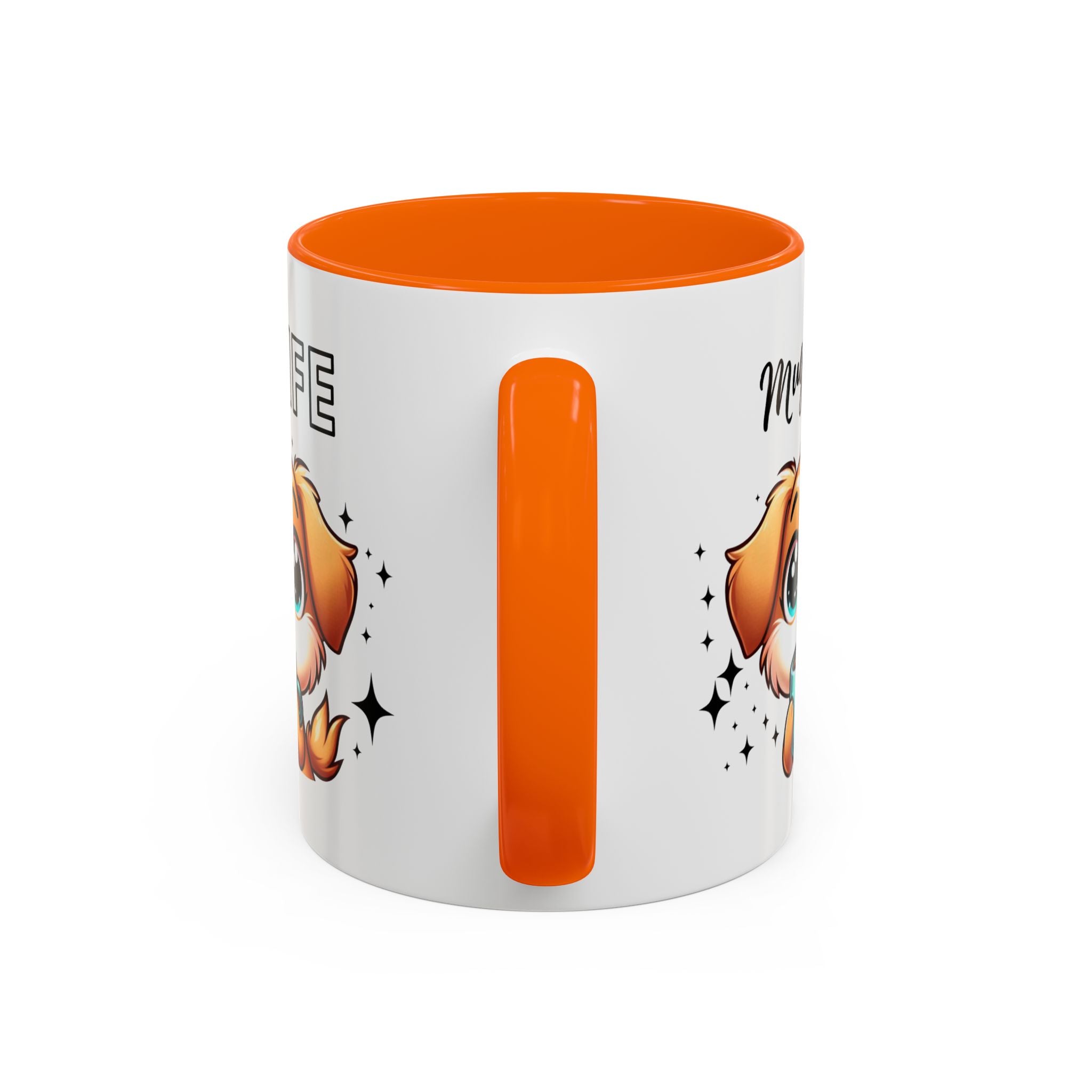 Mug with Cute Dog Design, Perfect Gift for Dog Lovers, Coffee Lovers, Birthday, Home Decor, Mug Life Inspiration