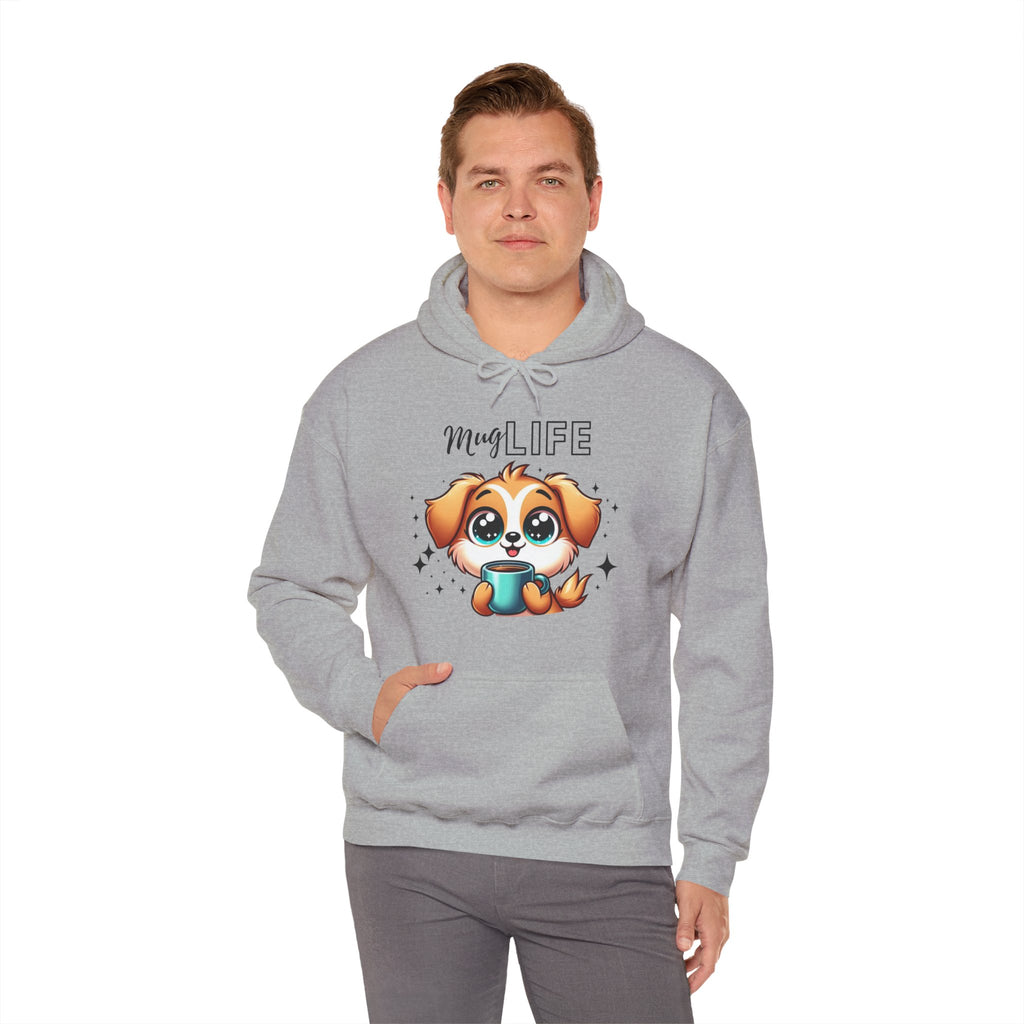 Cute Dog Lover Hoodie, Pet Sweatshirt, Gifts for Dog Parents, Cozy Pullover, Animal Lover Apparel