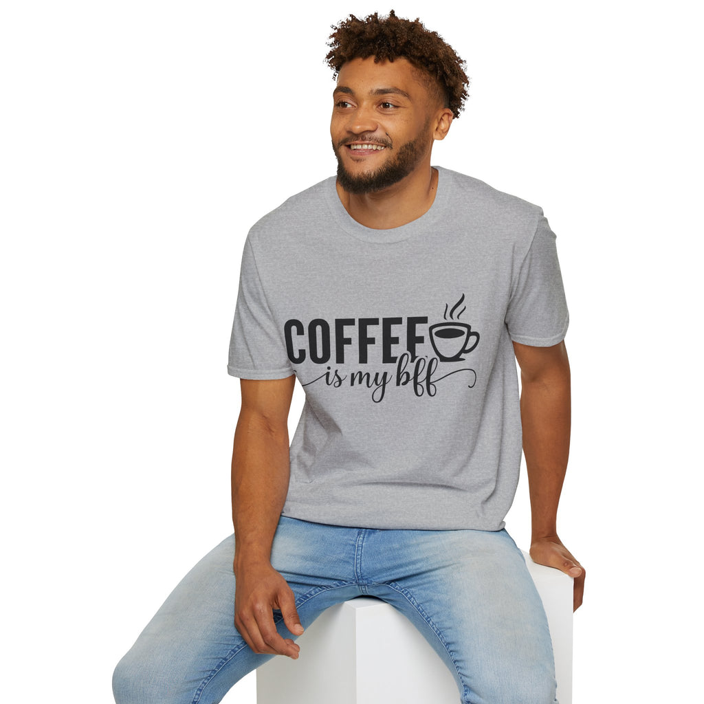 Coffee is My Bff Unisex T-Shirt, T-Shirt for Coffee Lovers