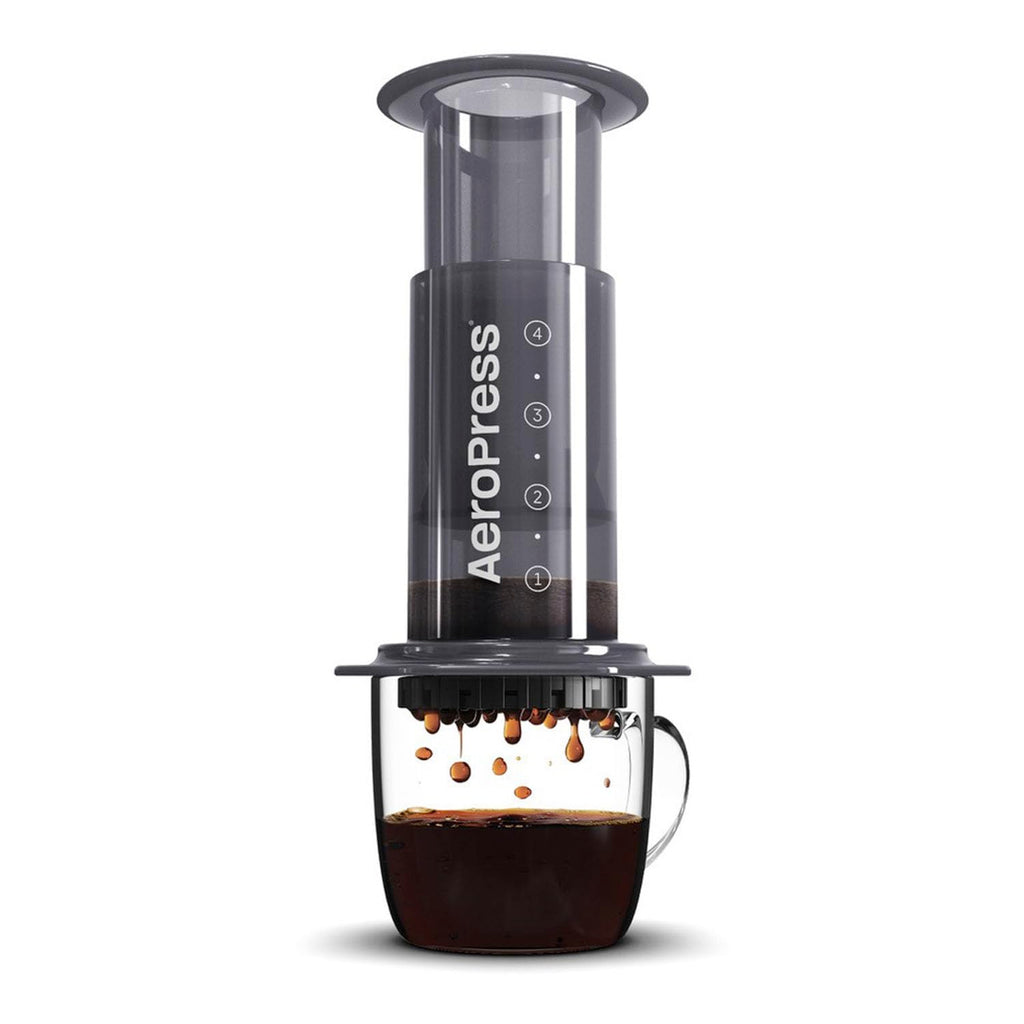 AeroPress Original Coffee Press – 3 In 1 Brew Method Combines French Press, Espresso, Full Bodied Coffee Without Grit or Bitterness, Small Portable Coffee Maker for Camping & Travel