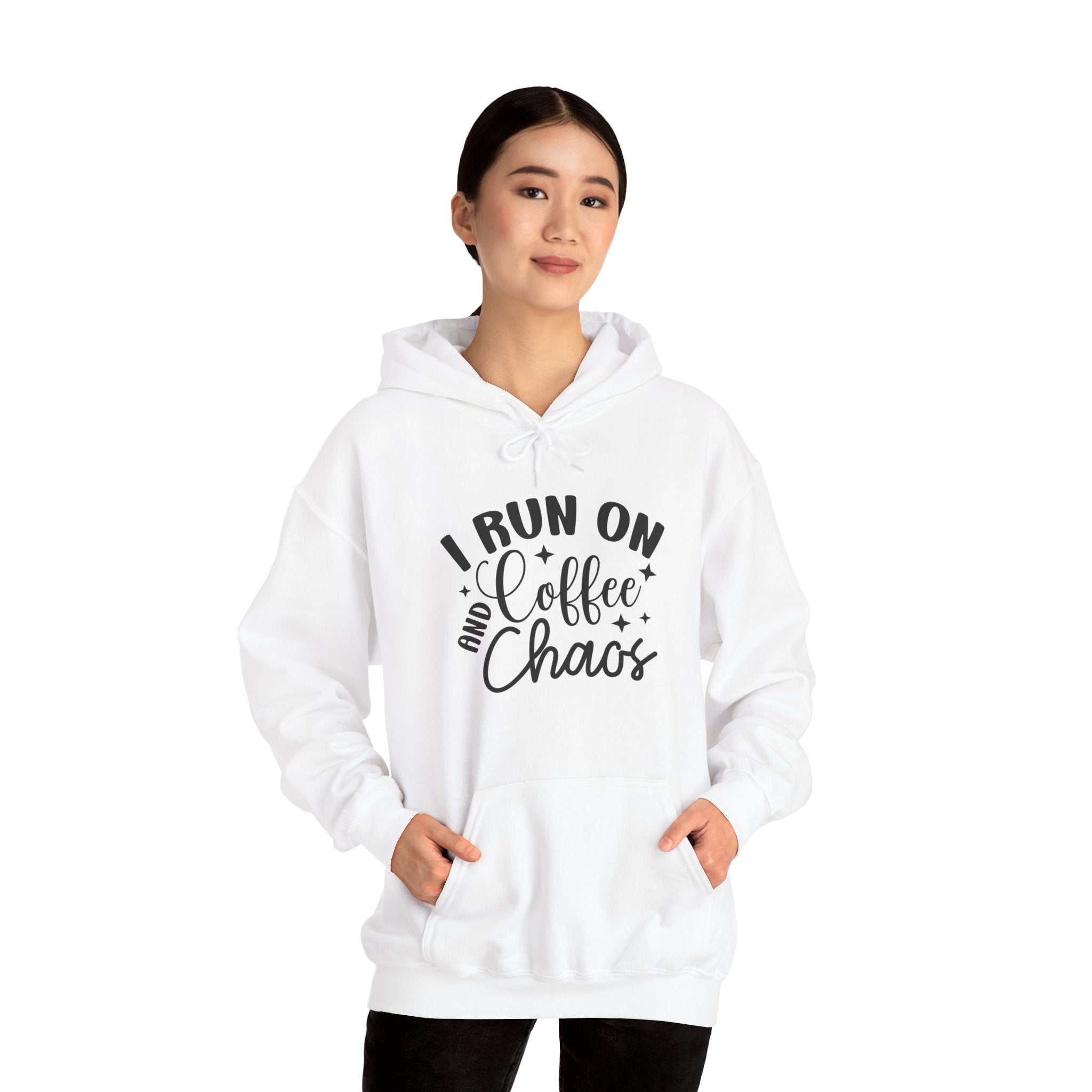 Coffee Chaos Unisex Hoodie, Cozy Sweatshirt for Coffee Lovers